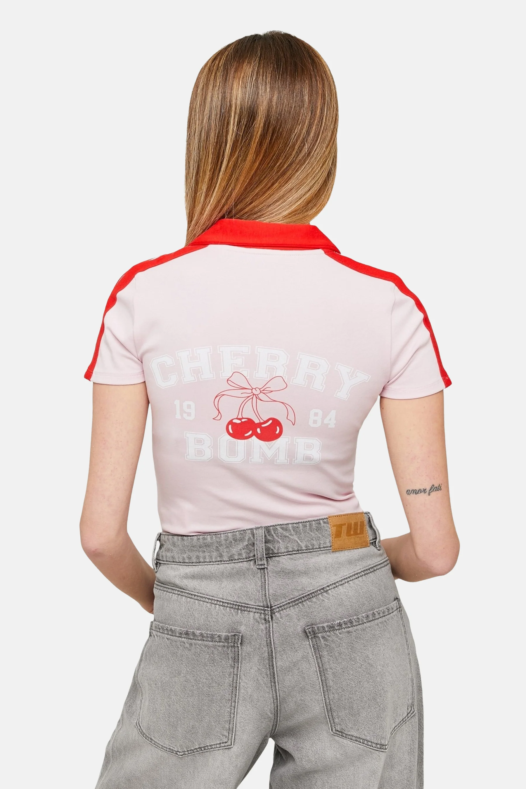 T-shirt met korte mouwen - roze - Image 3