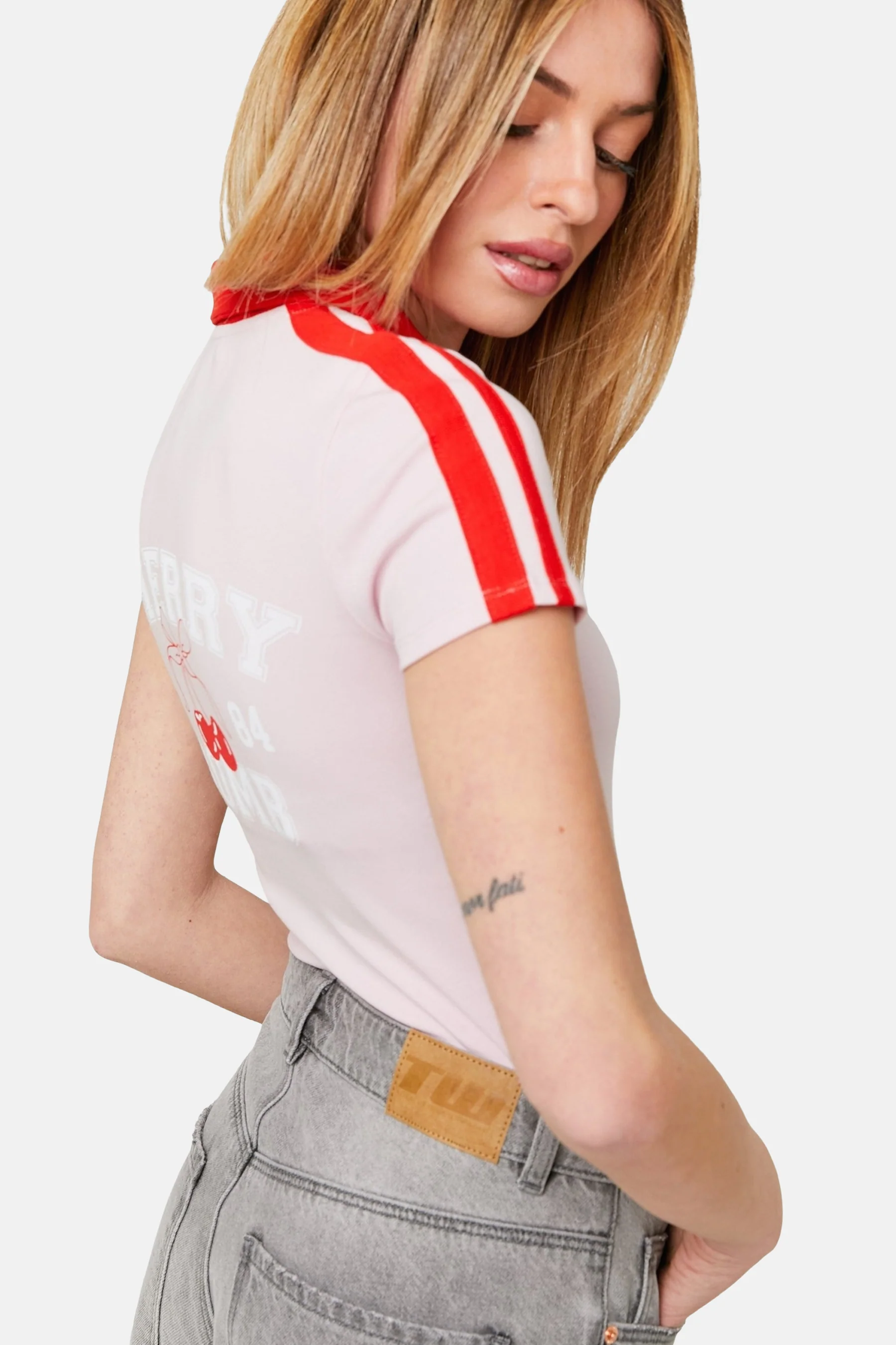 T-shirt met korte mouwen - roze - Image 4
