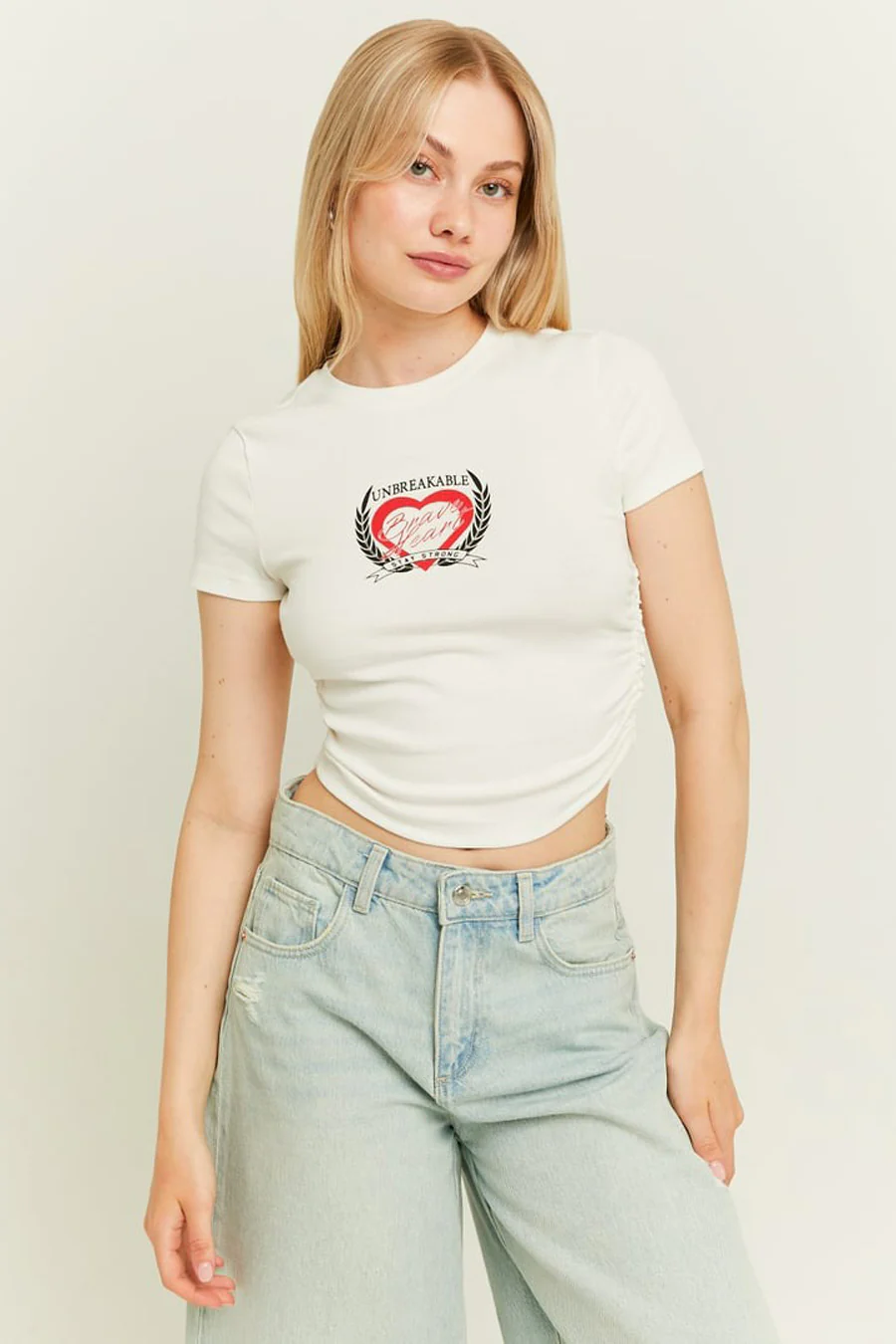 T-shirt met korte mouwen - wit