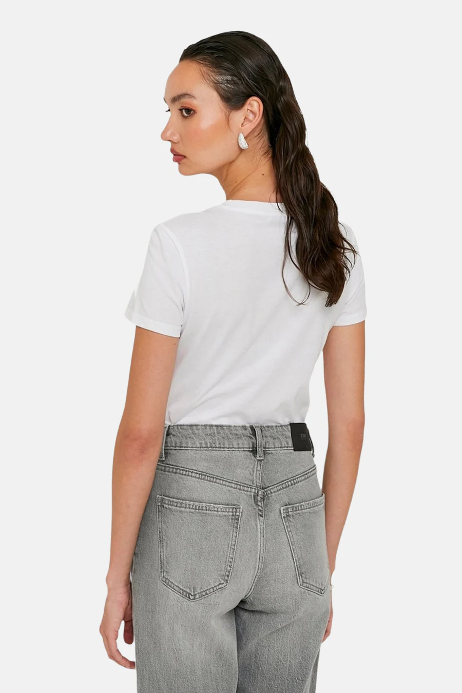 T-shirt met korte mouwen - wit - Image 3