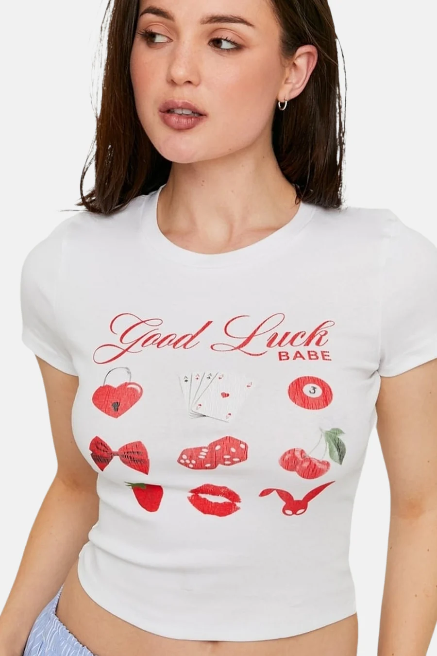 T-shirt met korte mouwen - wit - Image 2