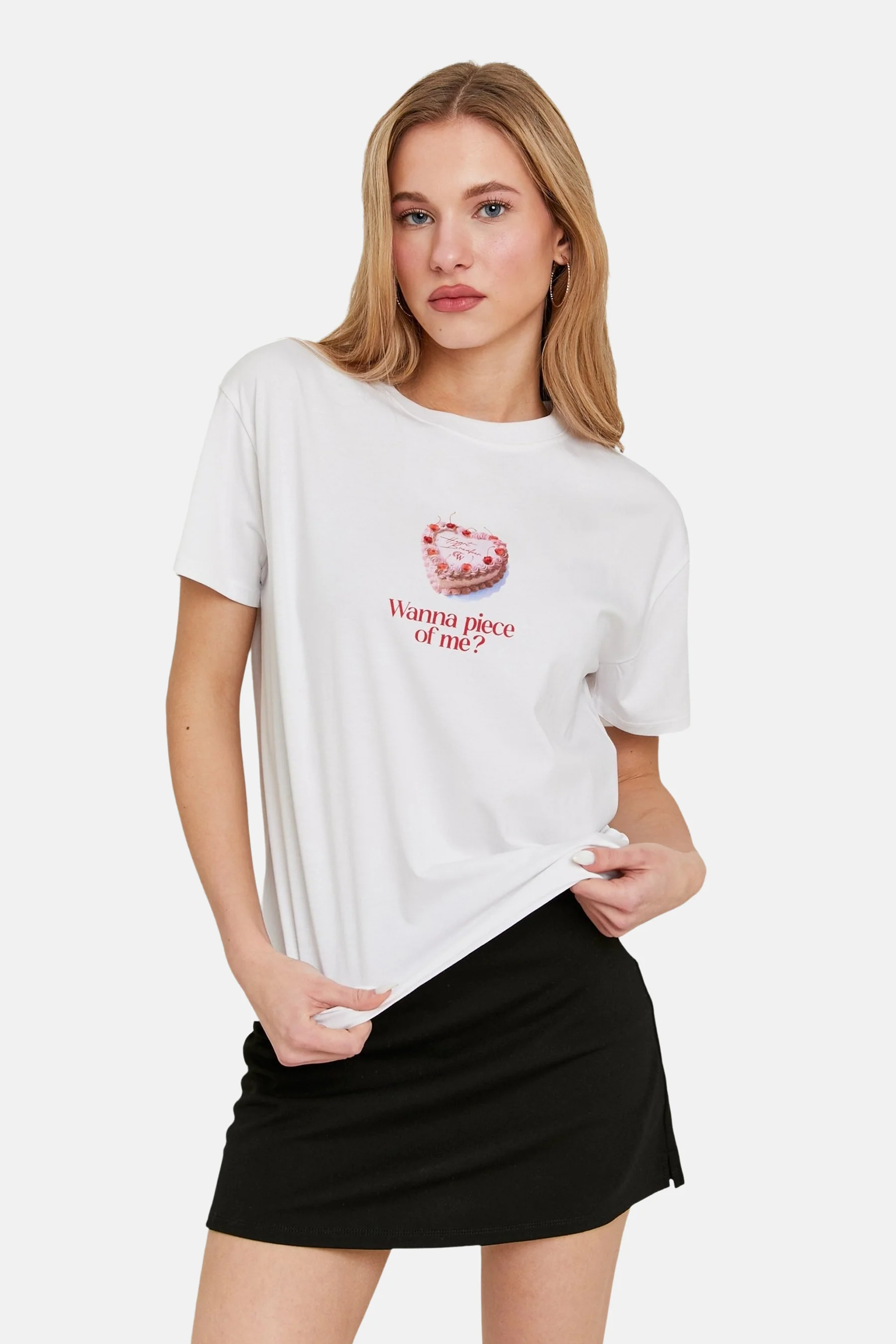 T-shirt met korte mouwen - wit - Image 2