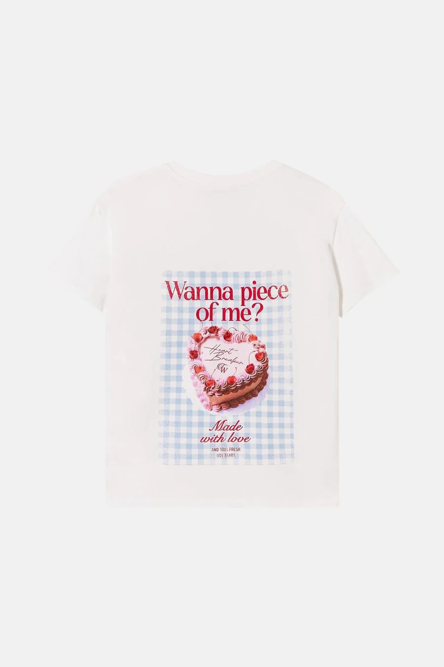 T-shirt met korte mouwen - wit - Image 5