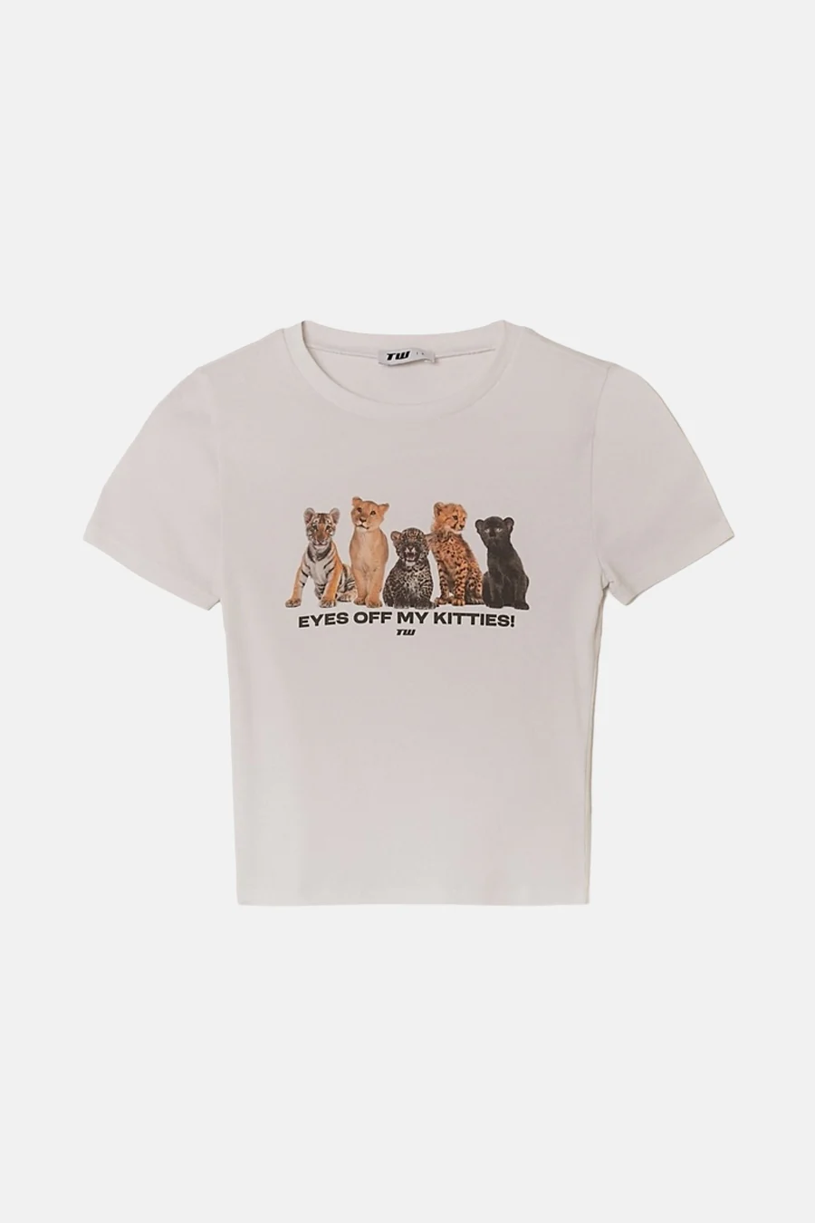 T-shirt met korte mouwen - wit - Image 4