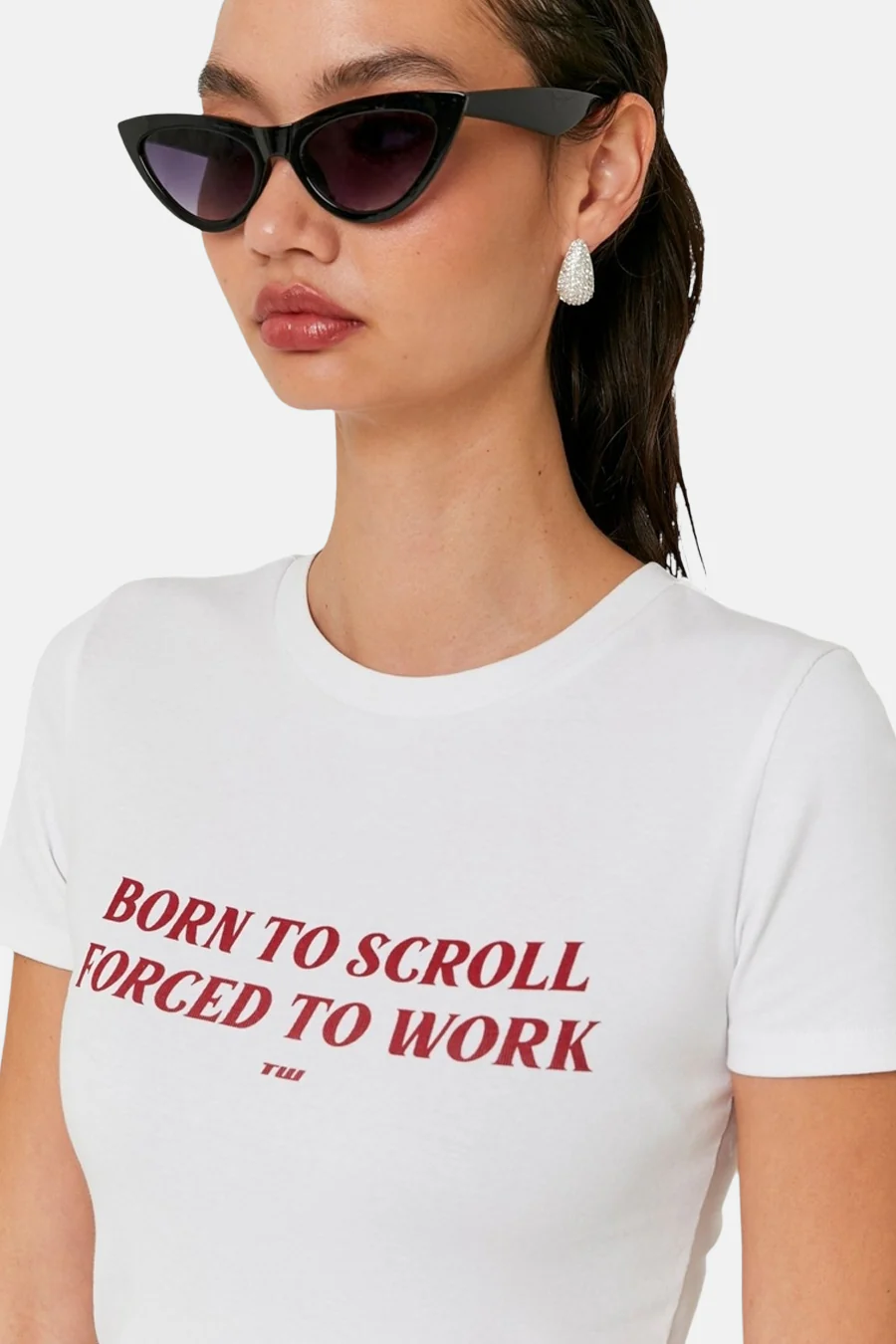 T-shirt met korte mouwen - wit - Image 2