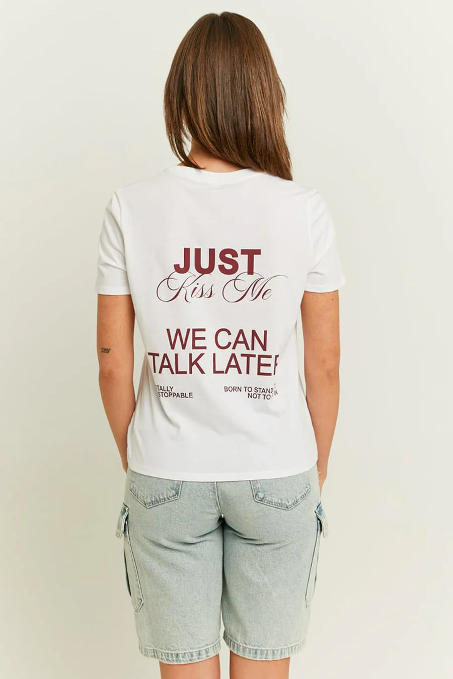 T-shirt met korte mouwen - wit - Image 2