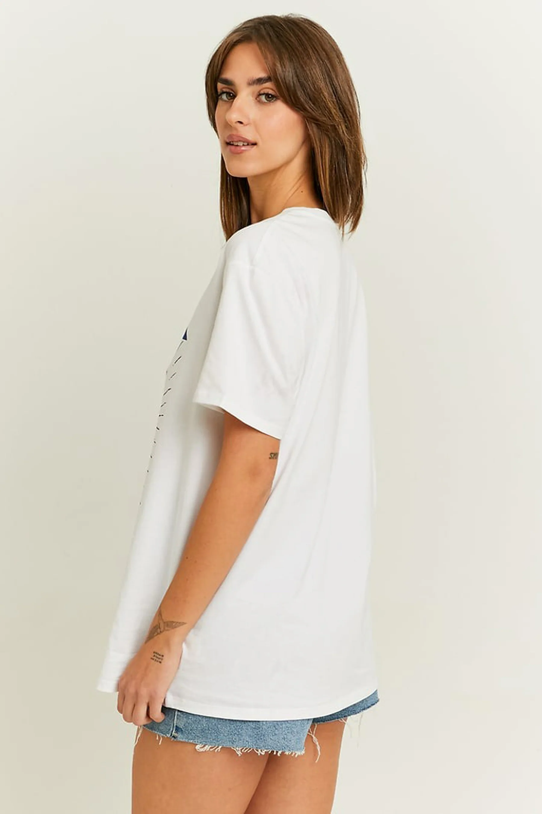 T-shirt met korte mouwen - wit - Image 2