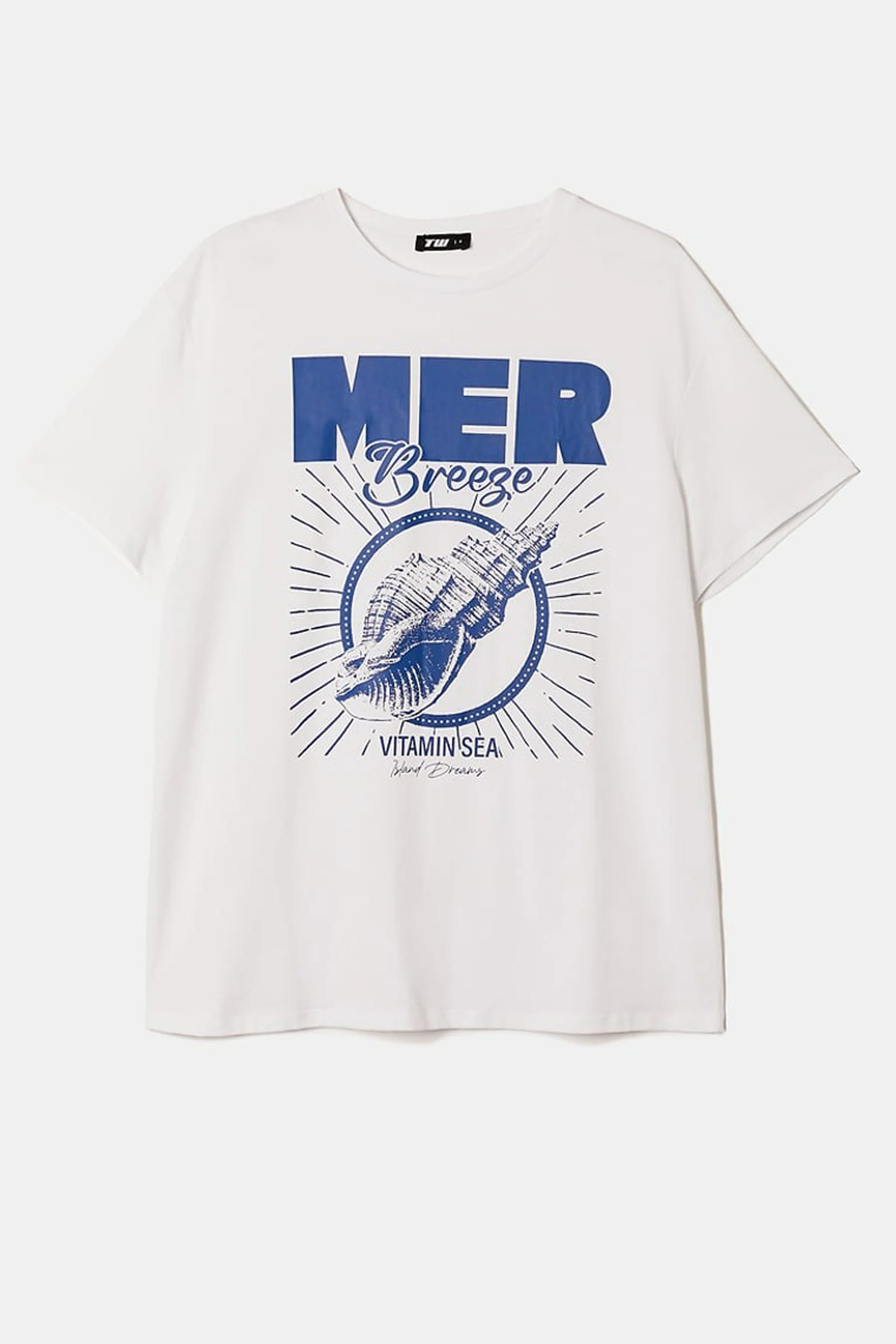 T-shirt met korte mouwen - wit - Image 5