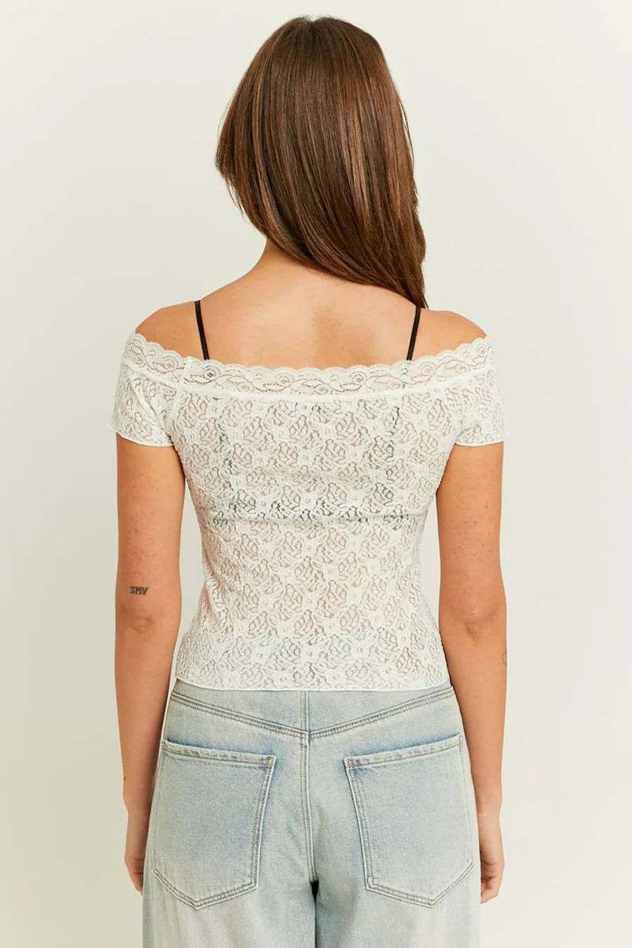 T-shirt met korte mouwen - wit - Image 2