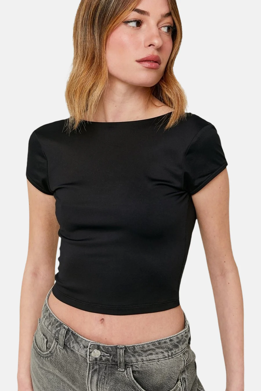 T-shirt met korte mouwen - zwart - Image 3