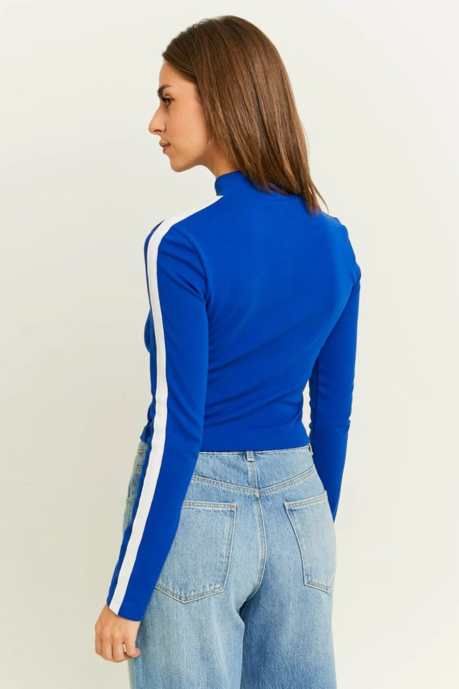 T-shirt met lange mouwen - blauw - Image 3