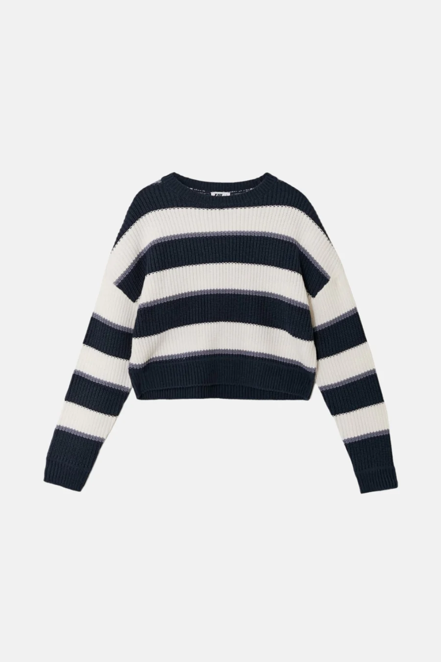 Pull met ronde hals - blauw - Image 4
