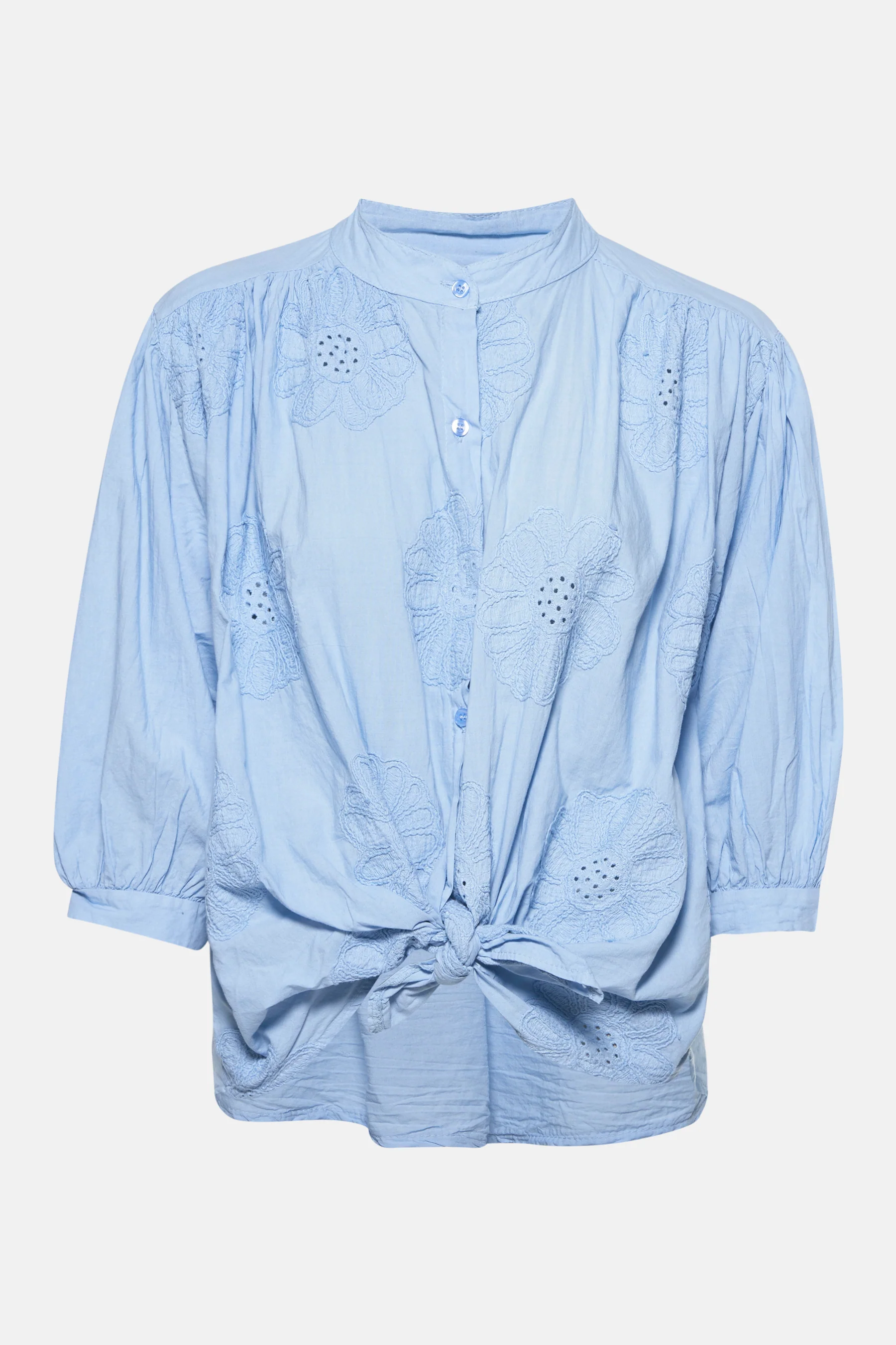 Hemd met lange mouwen - blauw