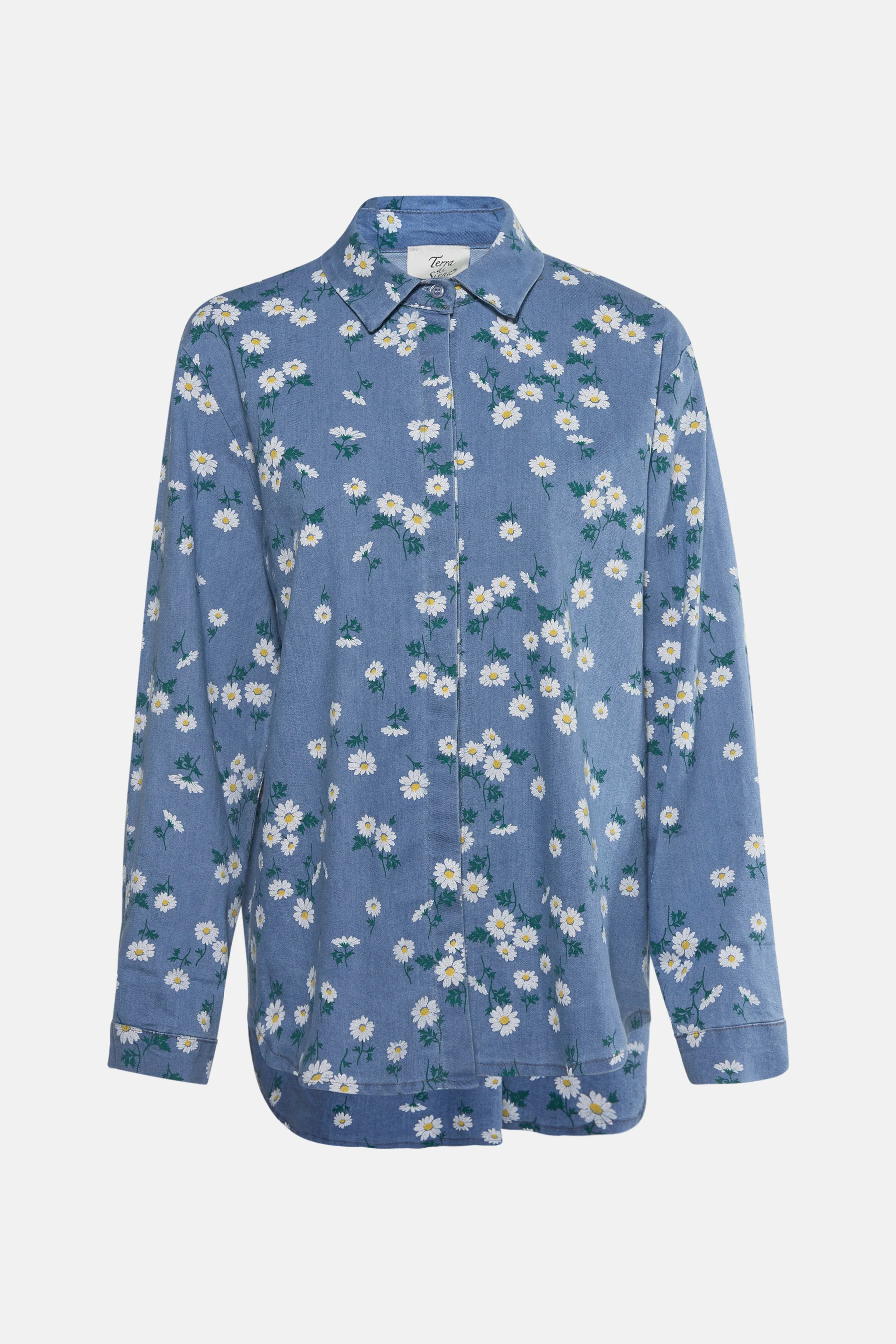 Hemd met lange mouwen - blauw