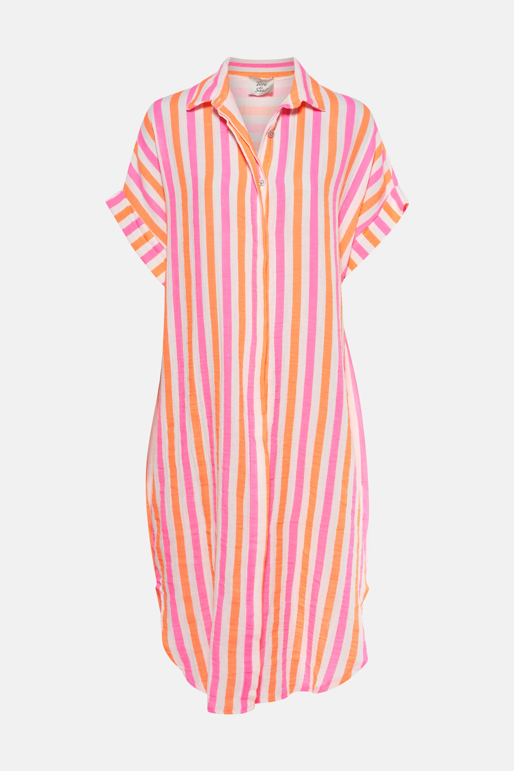 Kleedje met korte mouwen - multicolor