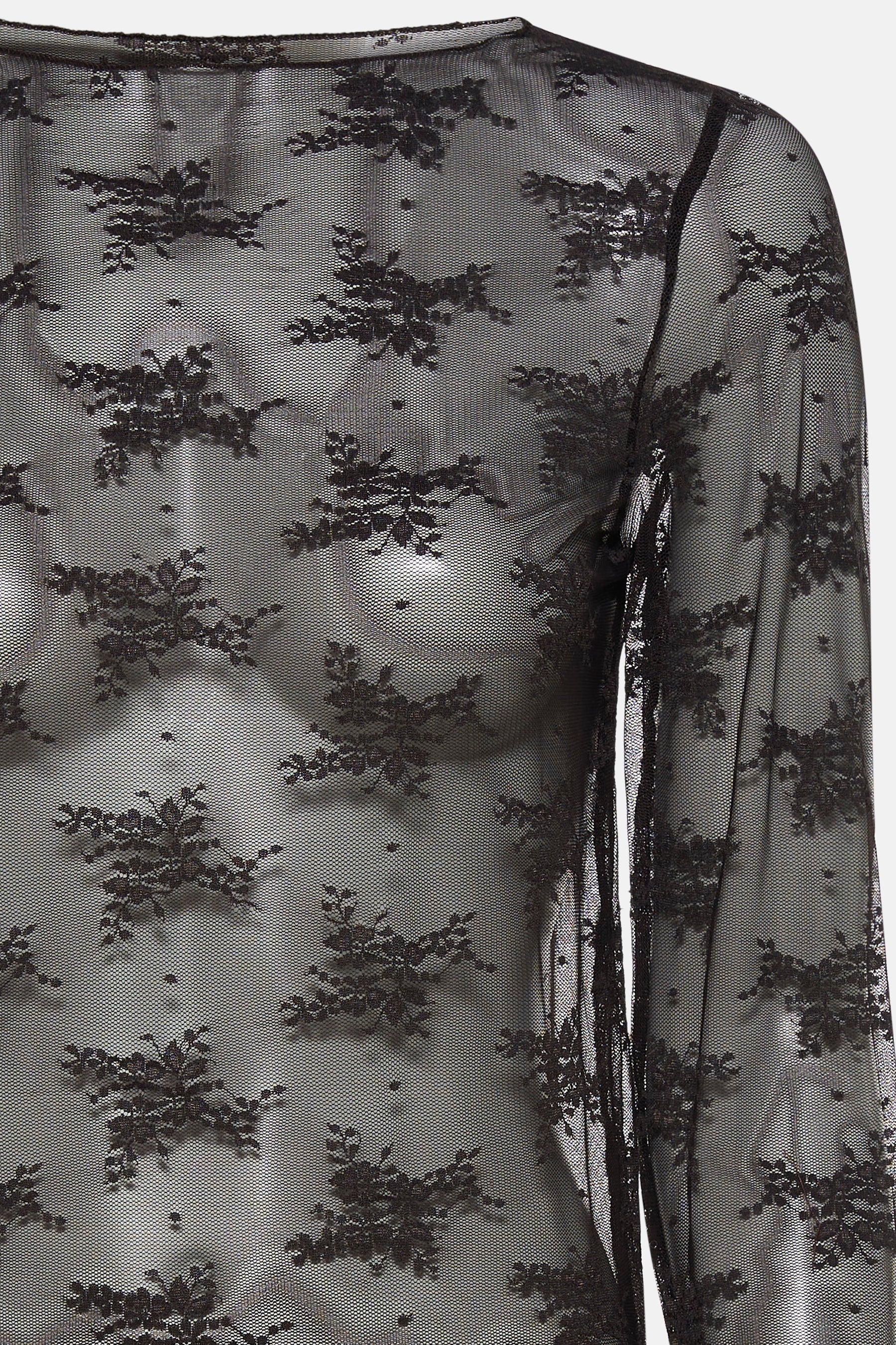 Blouse met lange mouwen - bruin - Image 4