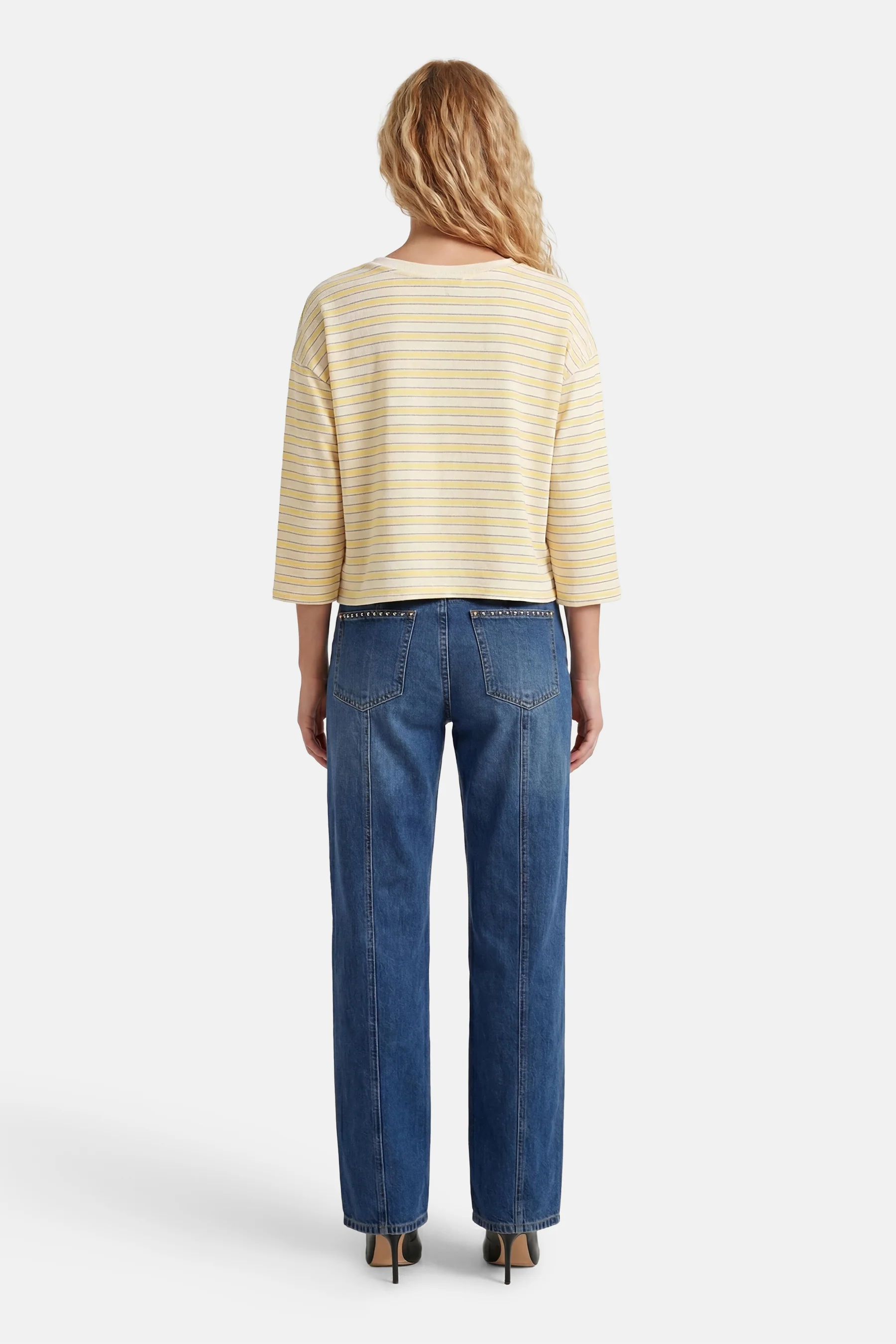 T-shirt - geel - Image 4