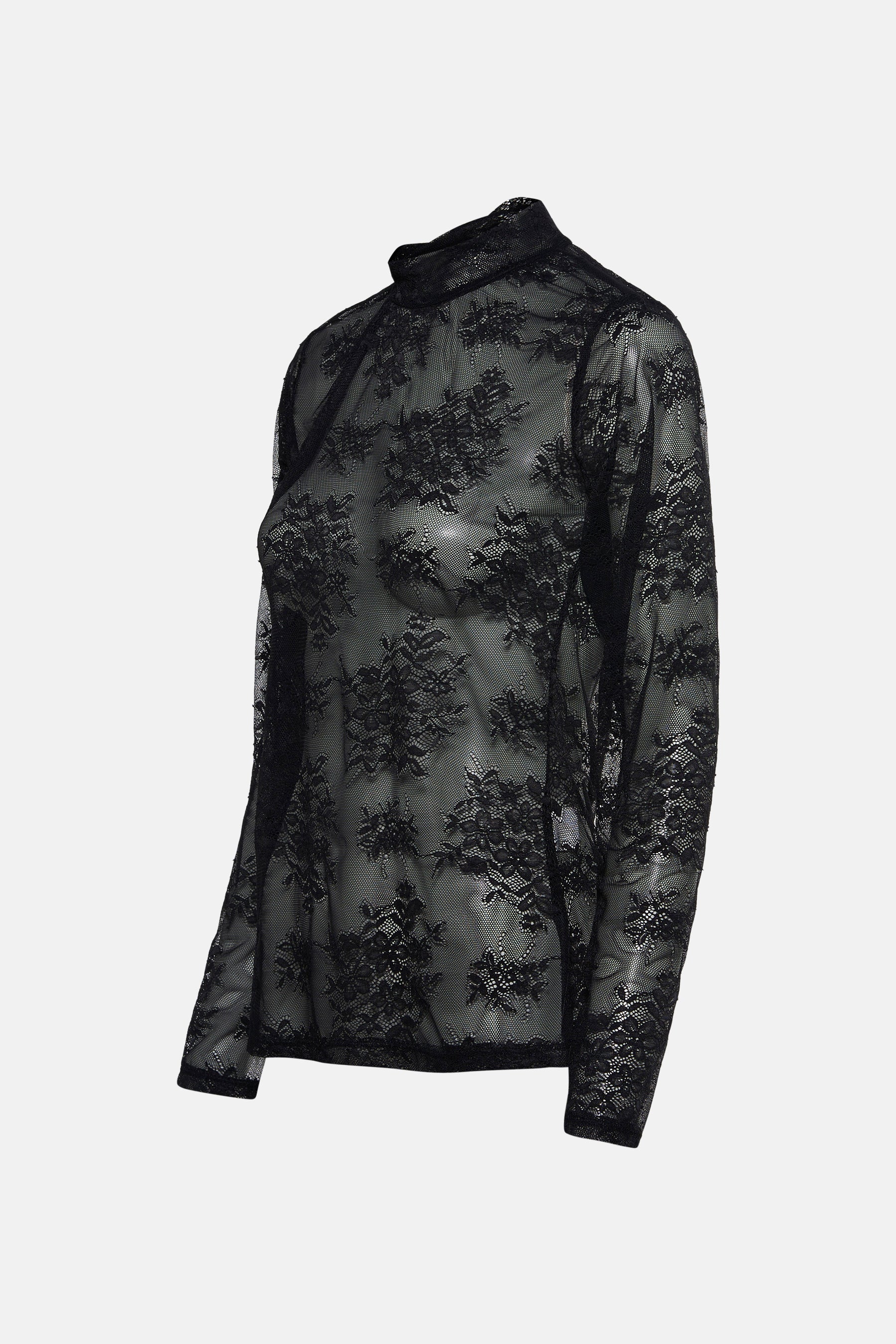 T-shirt met lange mouwen - zwart - Image 2