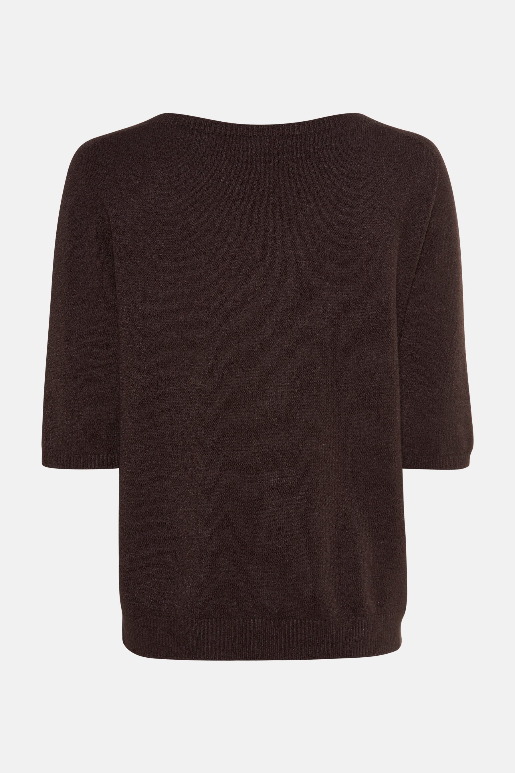 Pull met ronde hals - bruin - Image 2