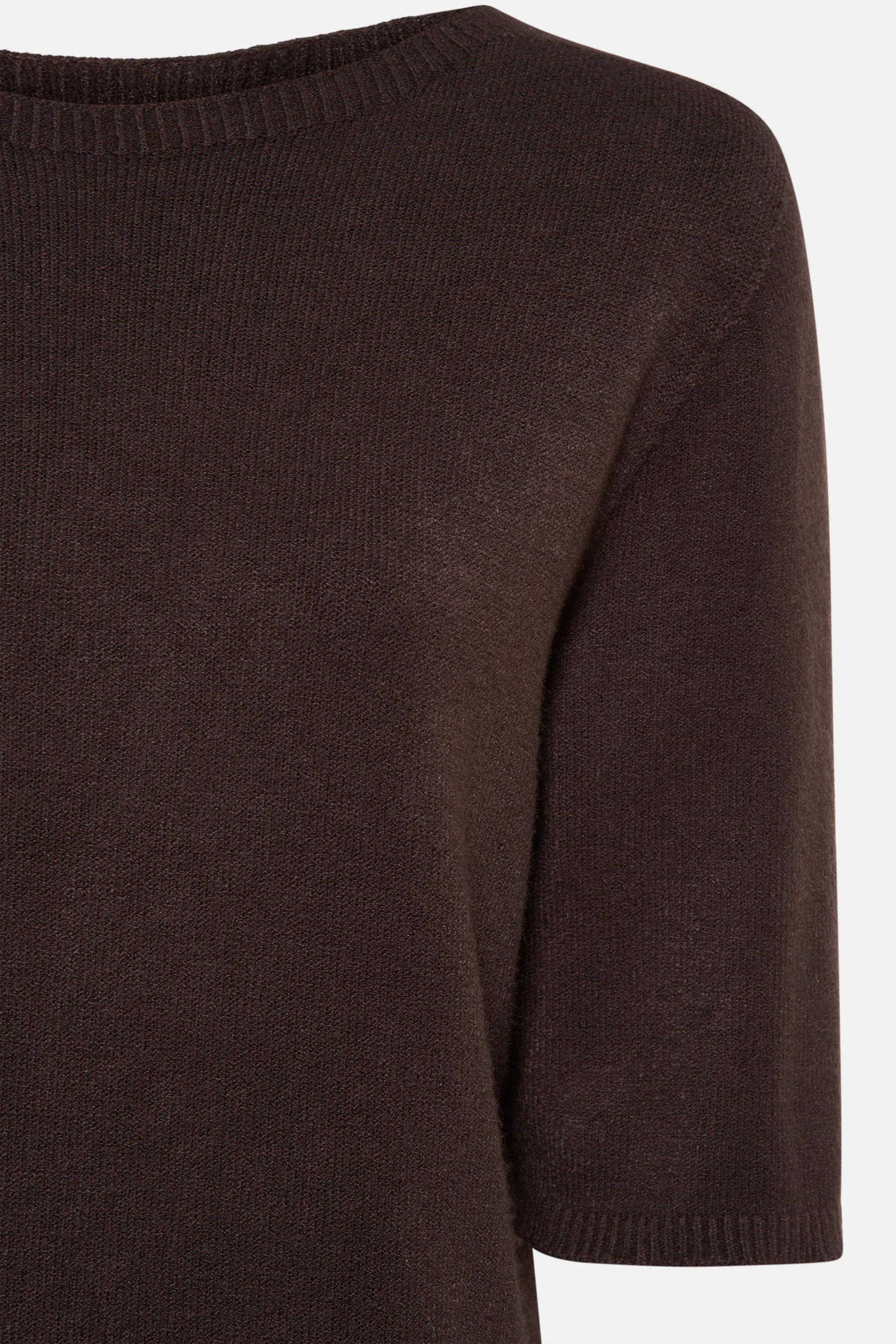 Pull met ronde hals - bruin - Image 3