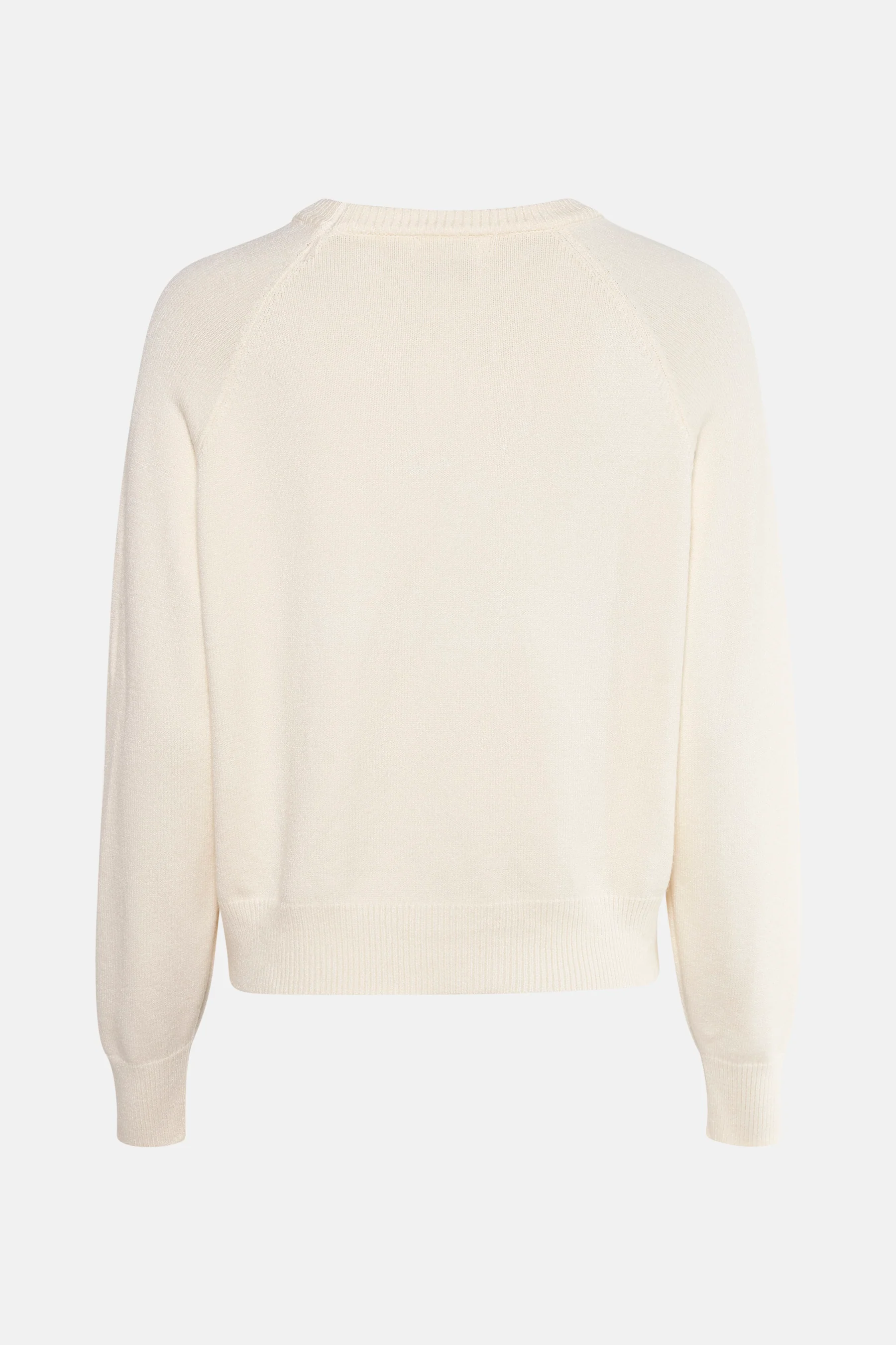 Pull met ronde hals - ecru - Image 2