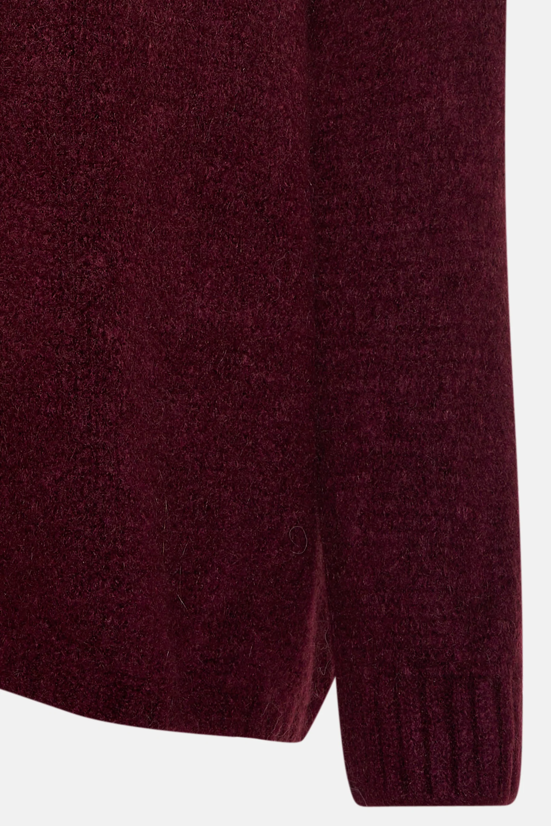Pull met ronde hals - Bordeaux - Image 4