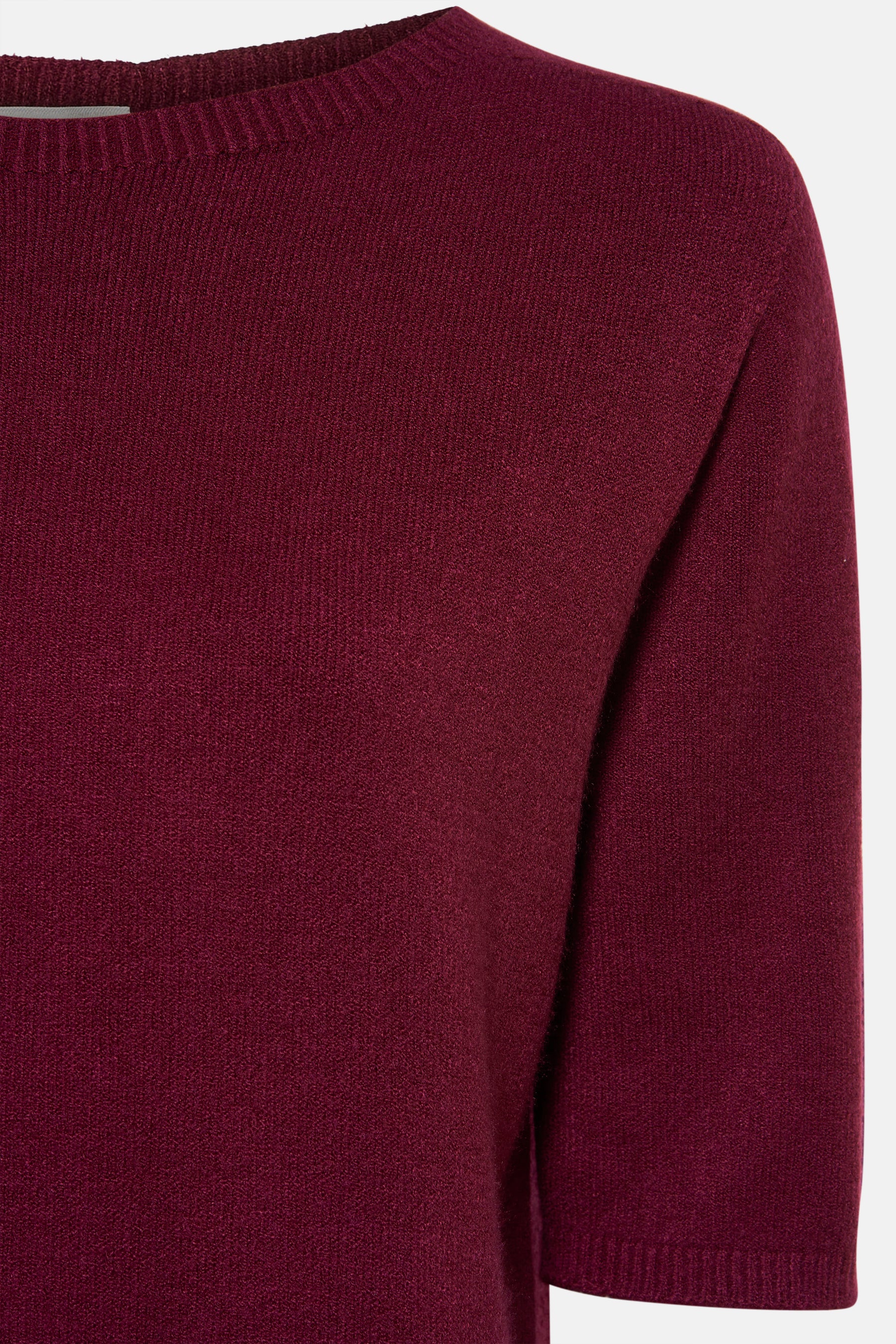 Pull met ronde hals - Bordeaux - Image 3