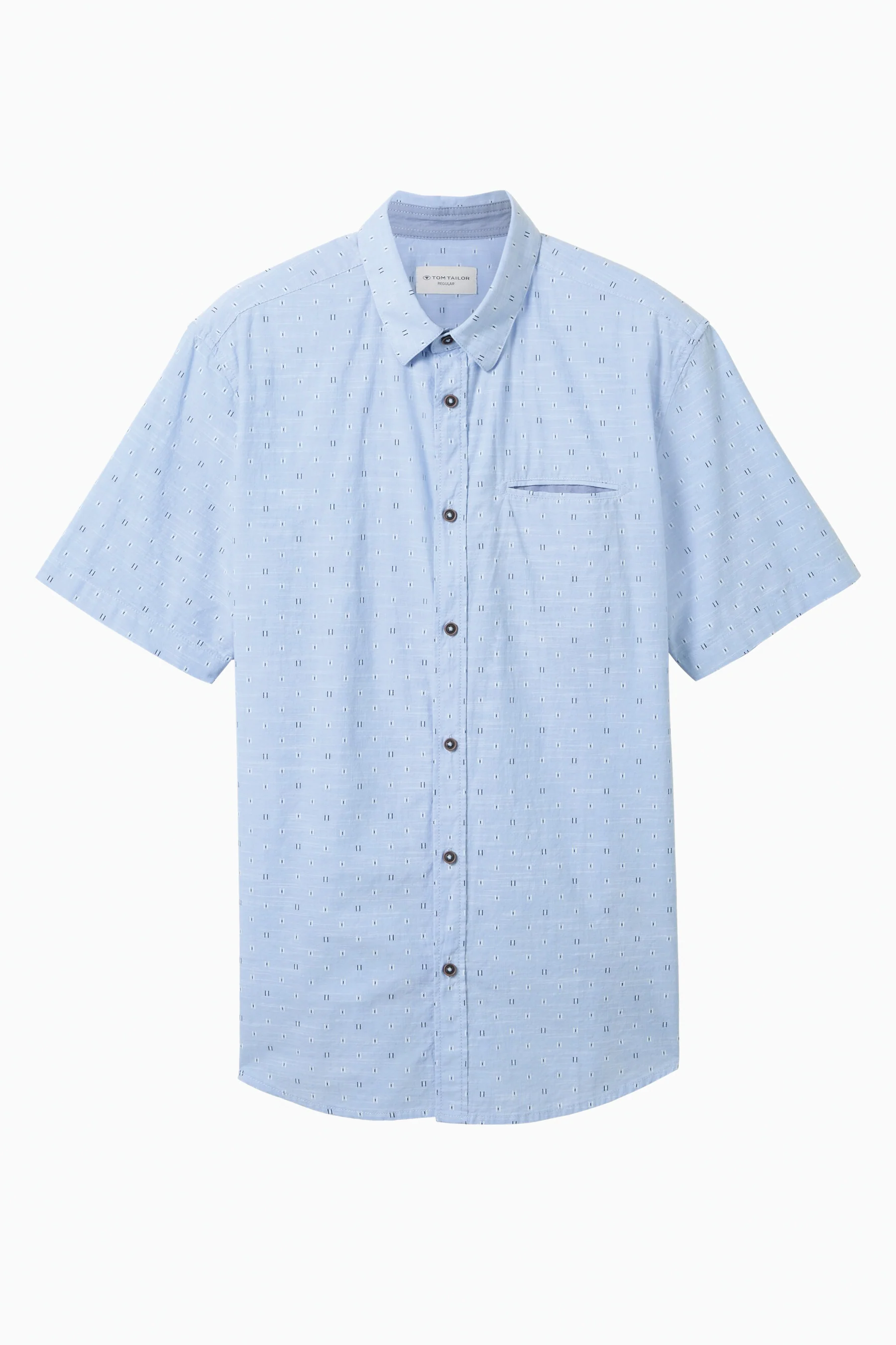 Hemd met korte mouwen - blauw - Image 6