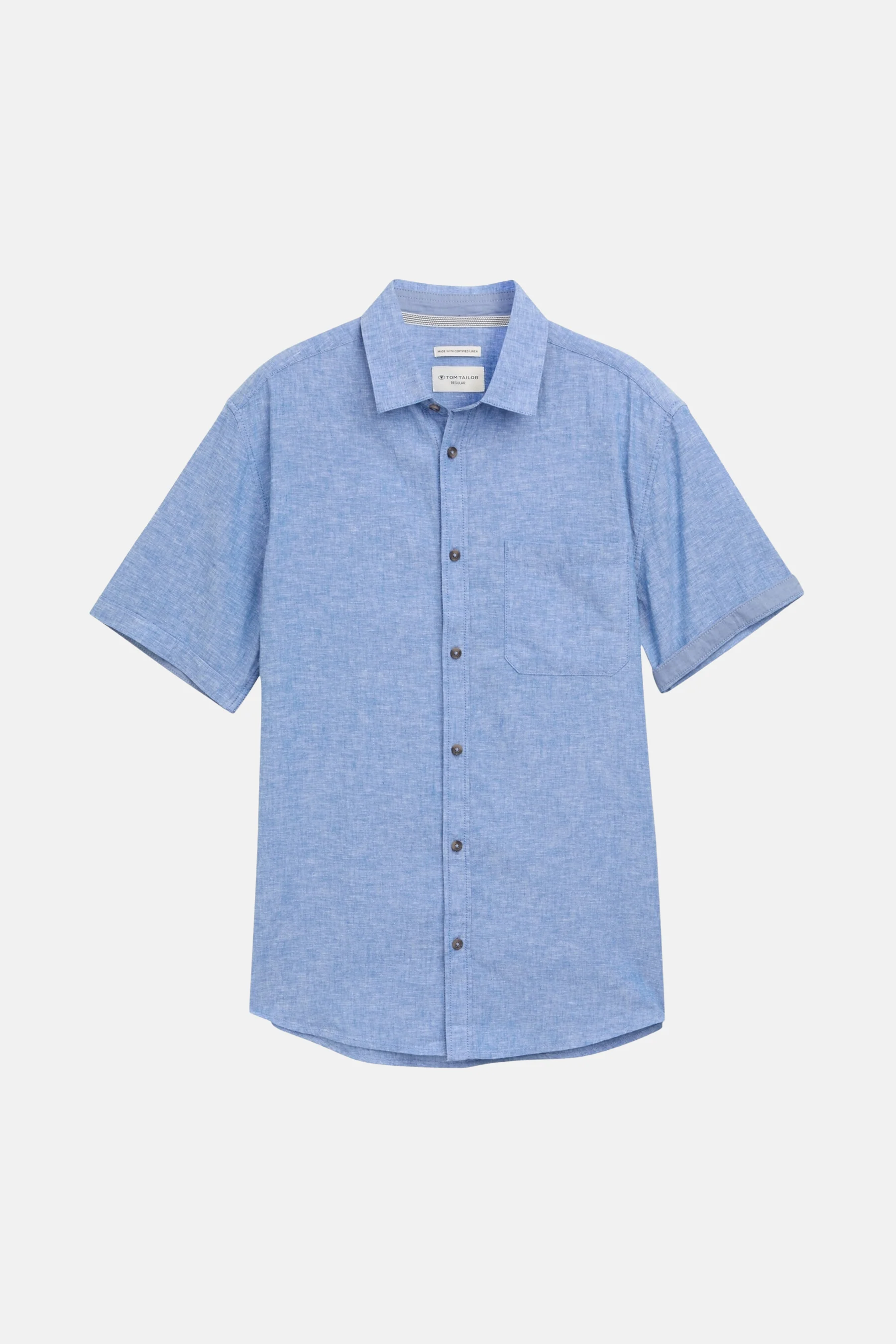 Hemd met korte mouwen - blauw - Image 5