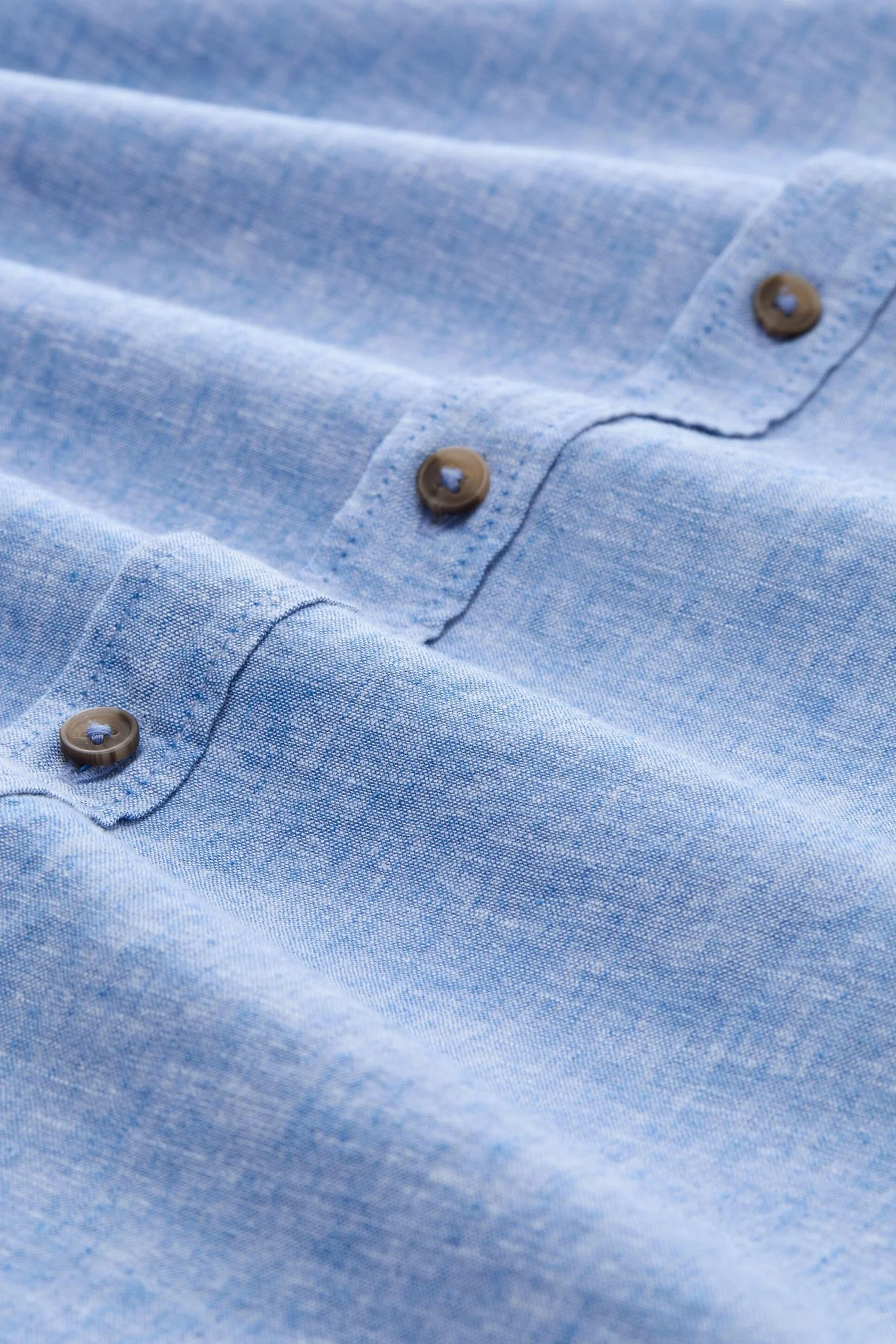 Hemd met korte mouwen - blauw - Image 6