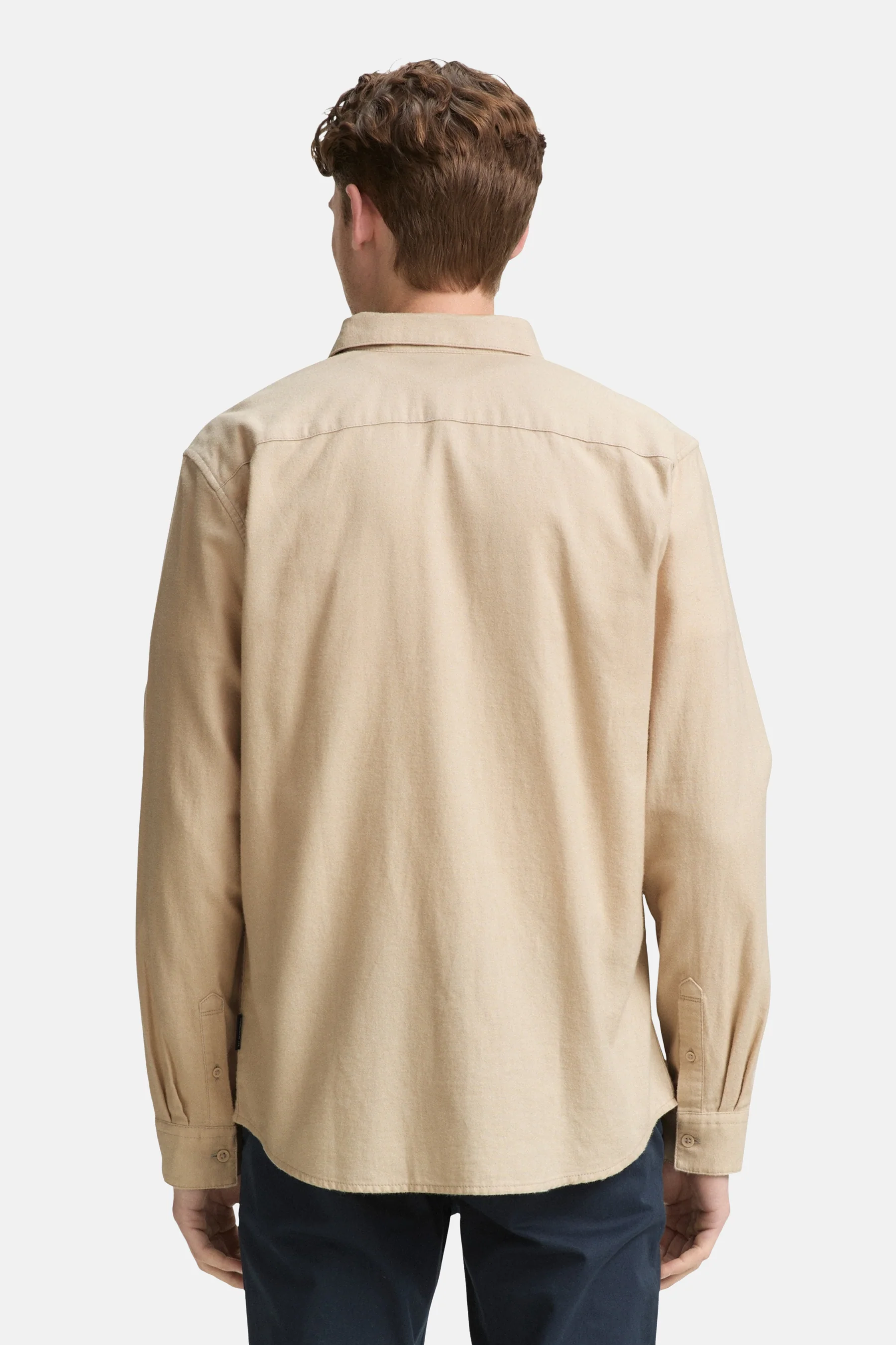 Hemd met lange mouwen - beige - Image 3