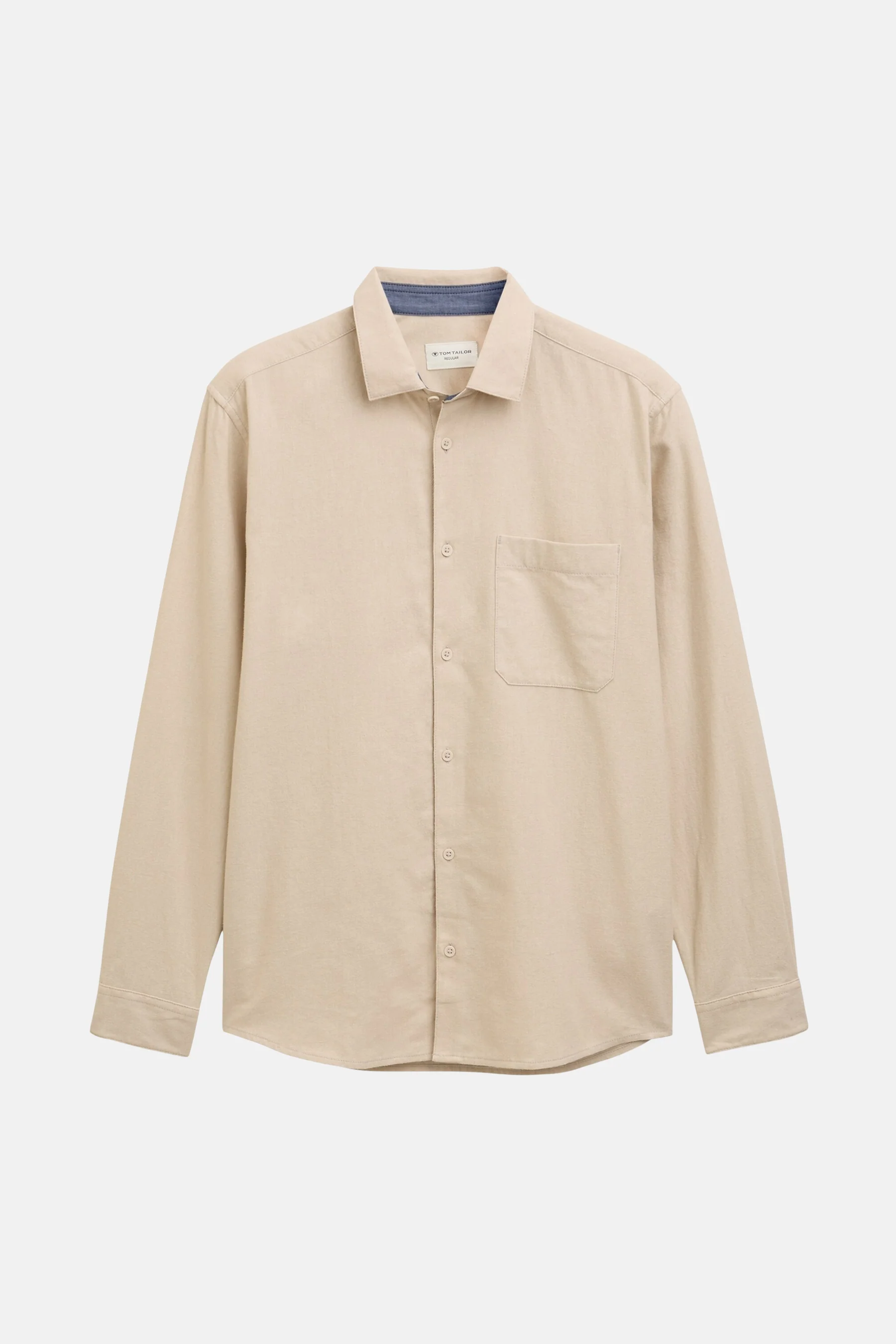 Hemd met lange mouwen - beige - Image 5