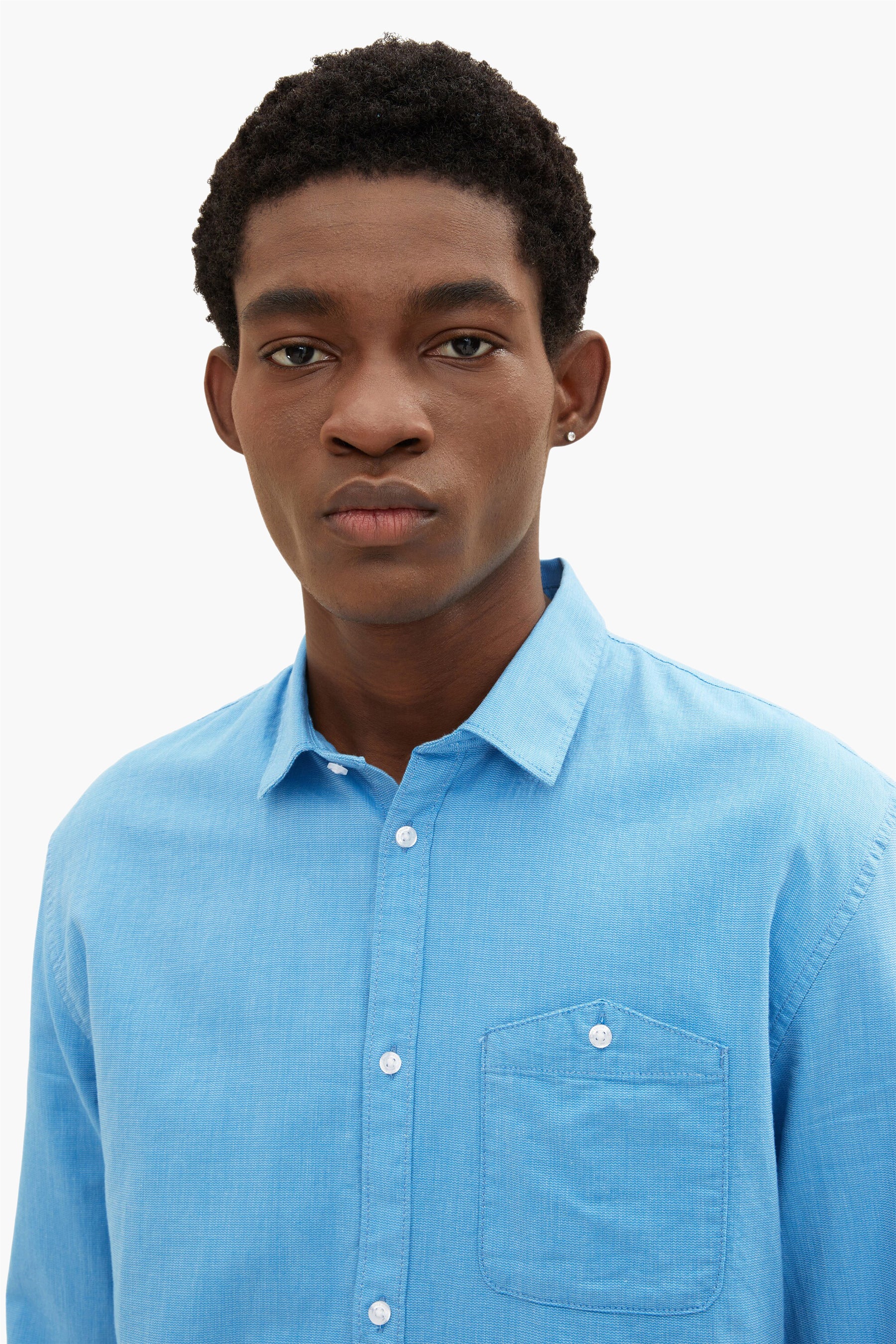 Hemd met lange mouwen - blauw - Image 6