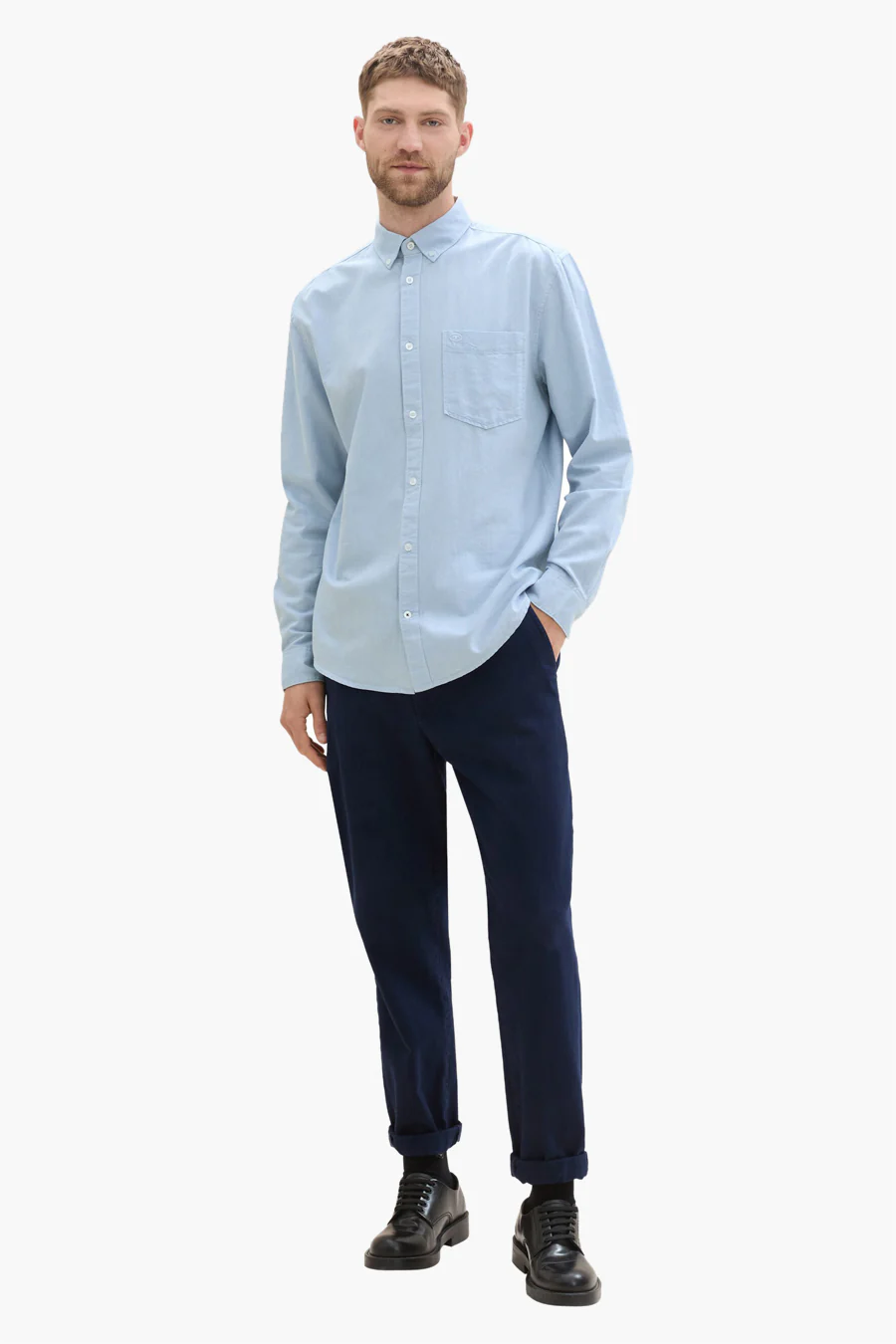 Hemd met lange mouwen - blauw - Image 3