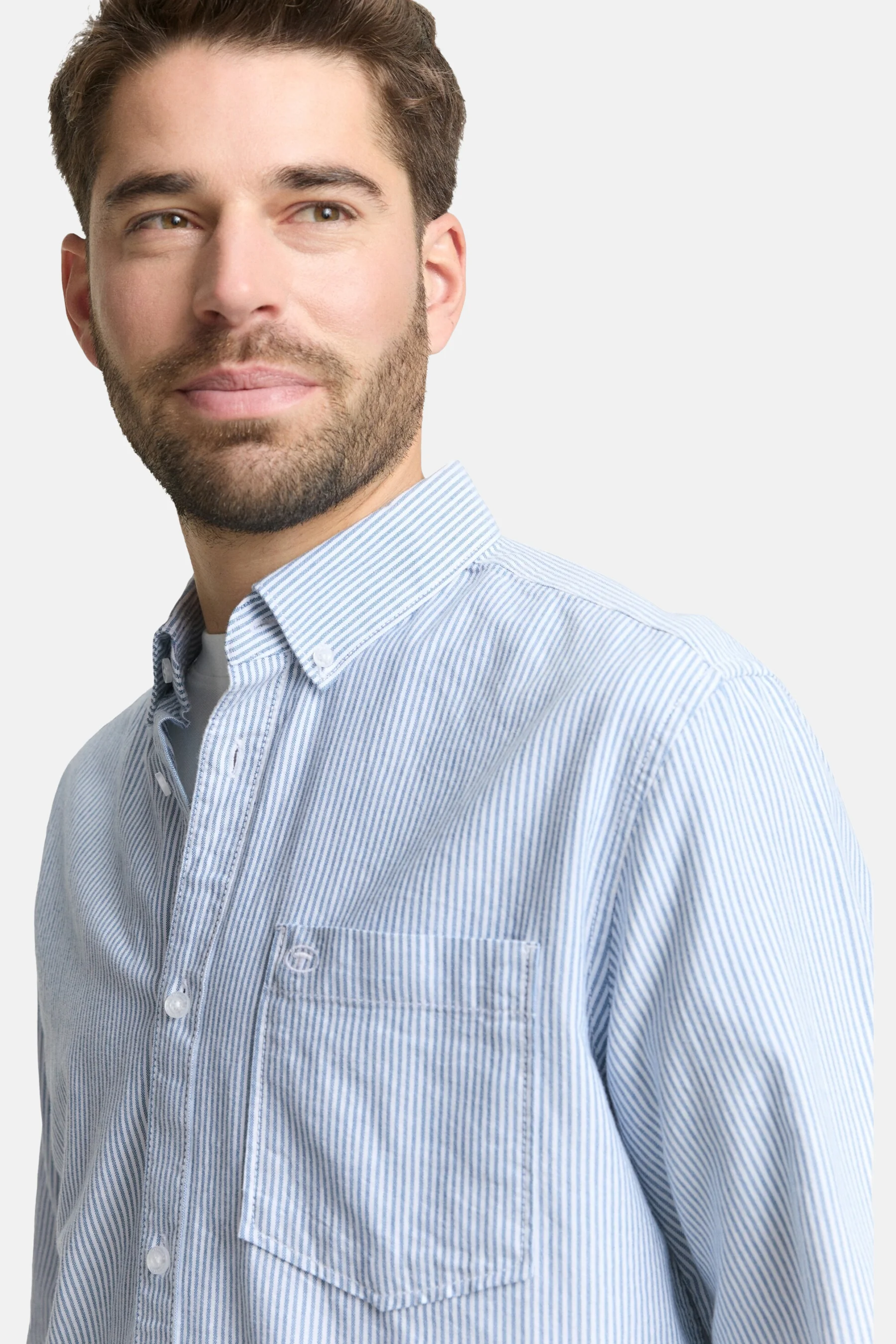 Hemd met lange mouwen - blauw - Image 4