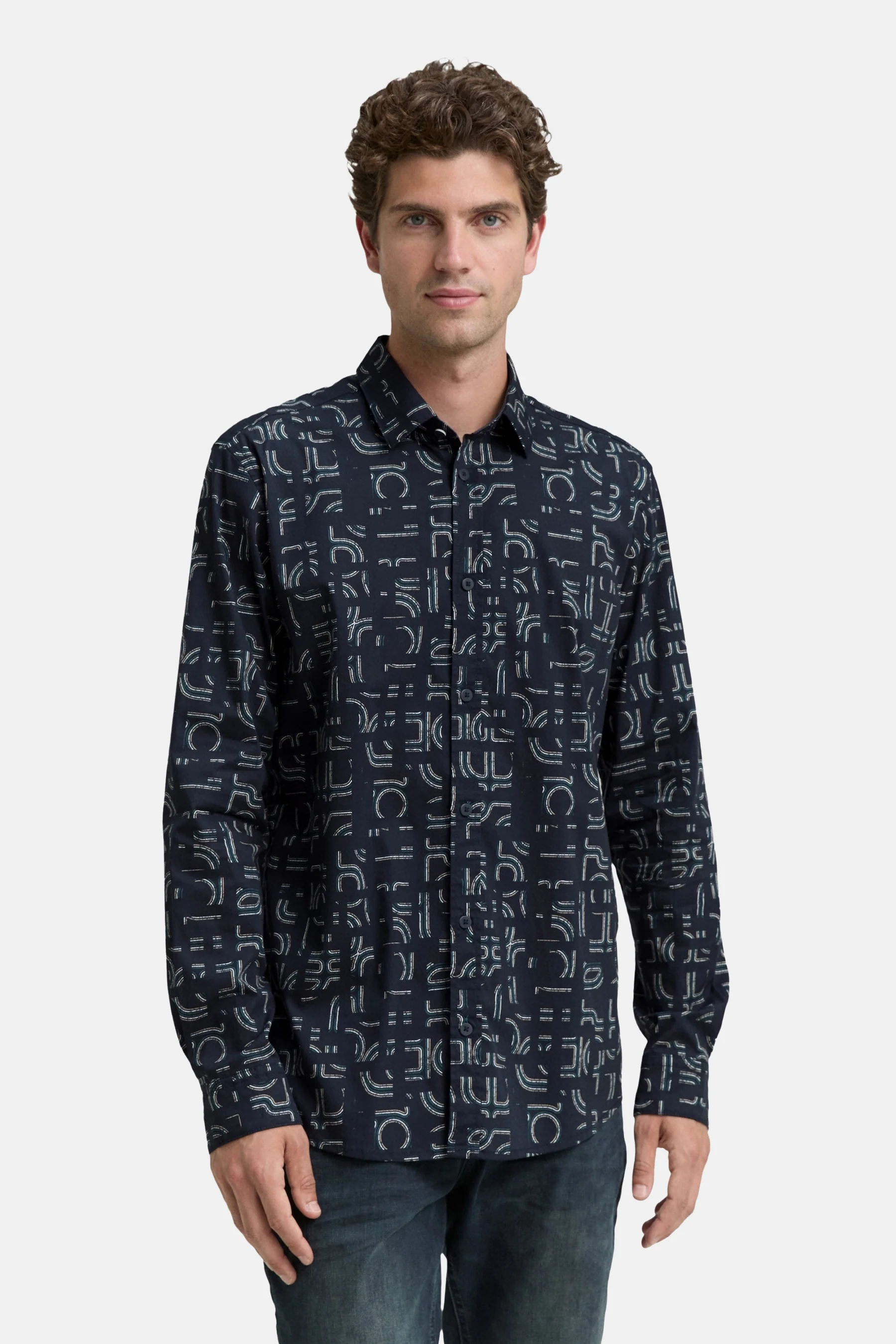 Hemd (lange mouwen) blauw - TOM TAILOR