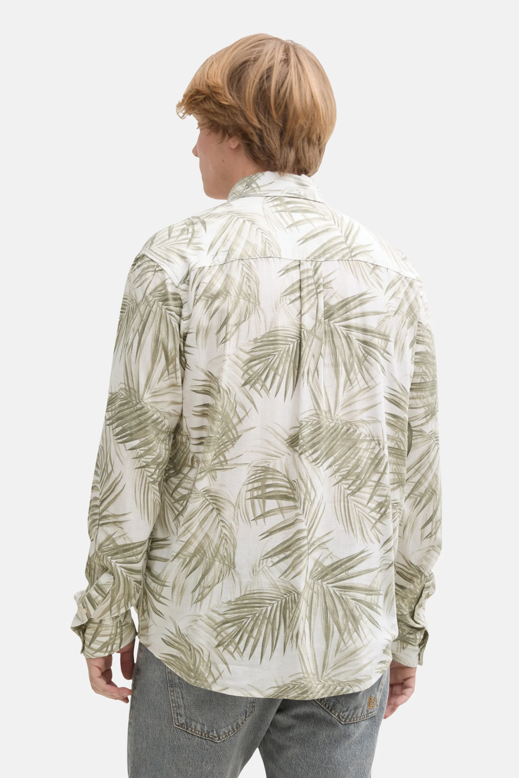 Hemd met lange mouwen - groen - Image 3