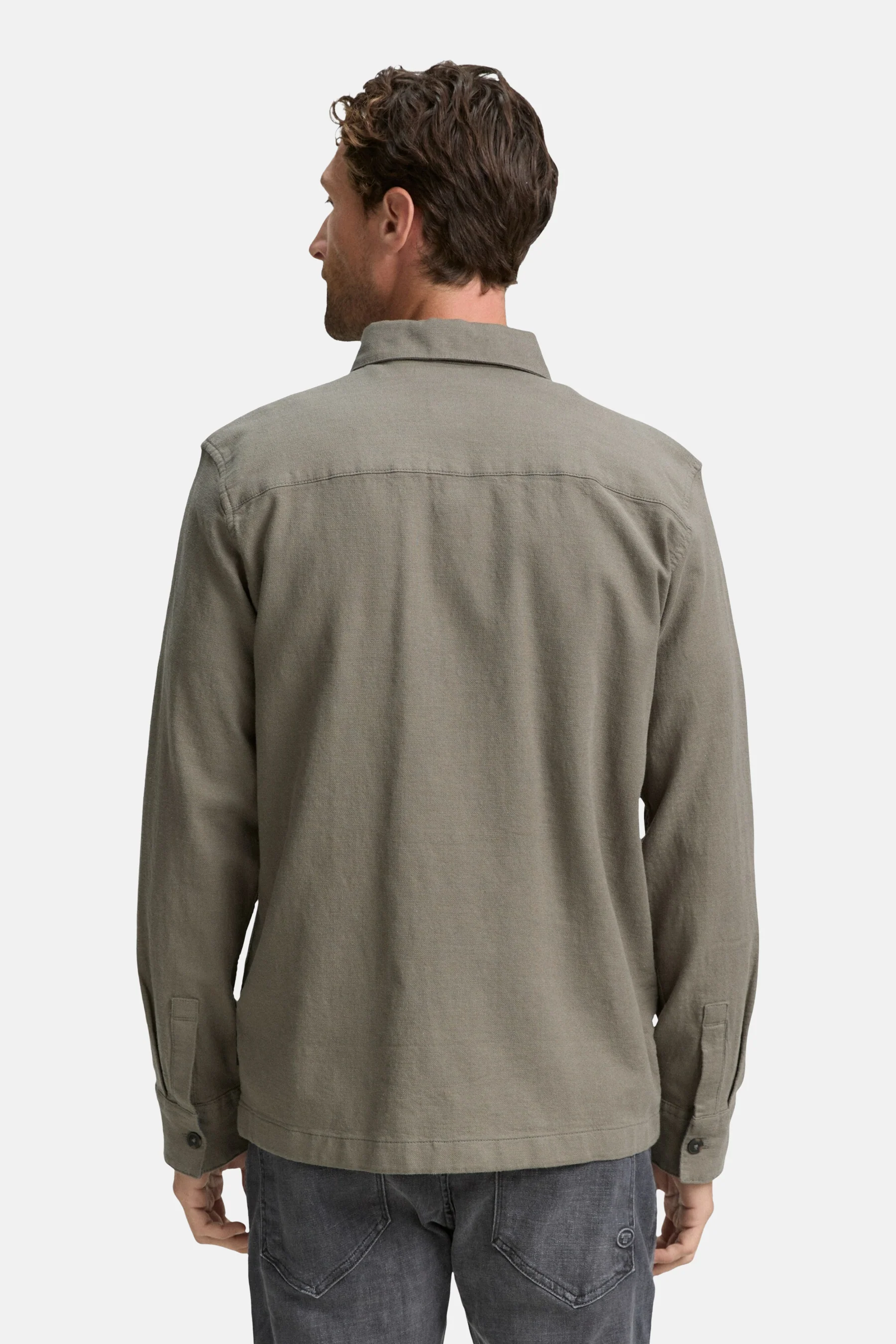 Hemd met lange mouwen - groen - Image 3