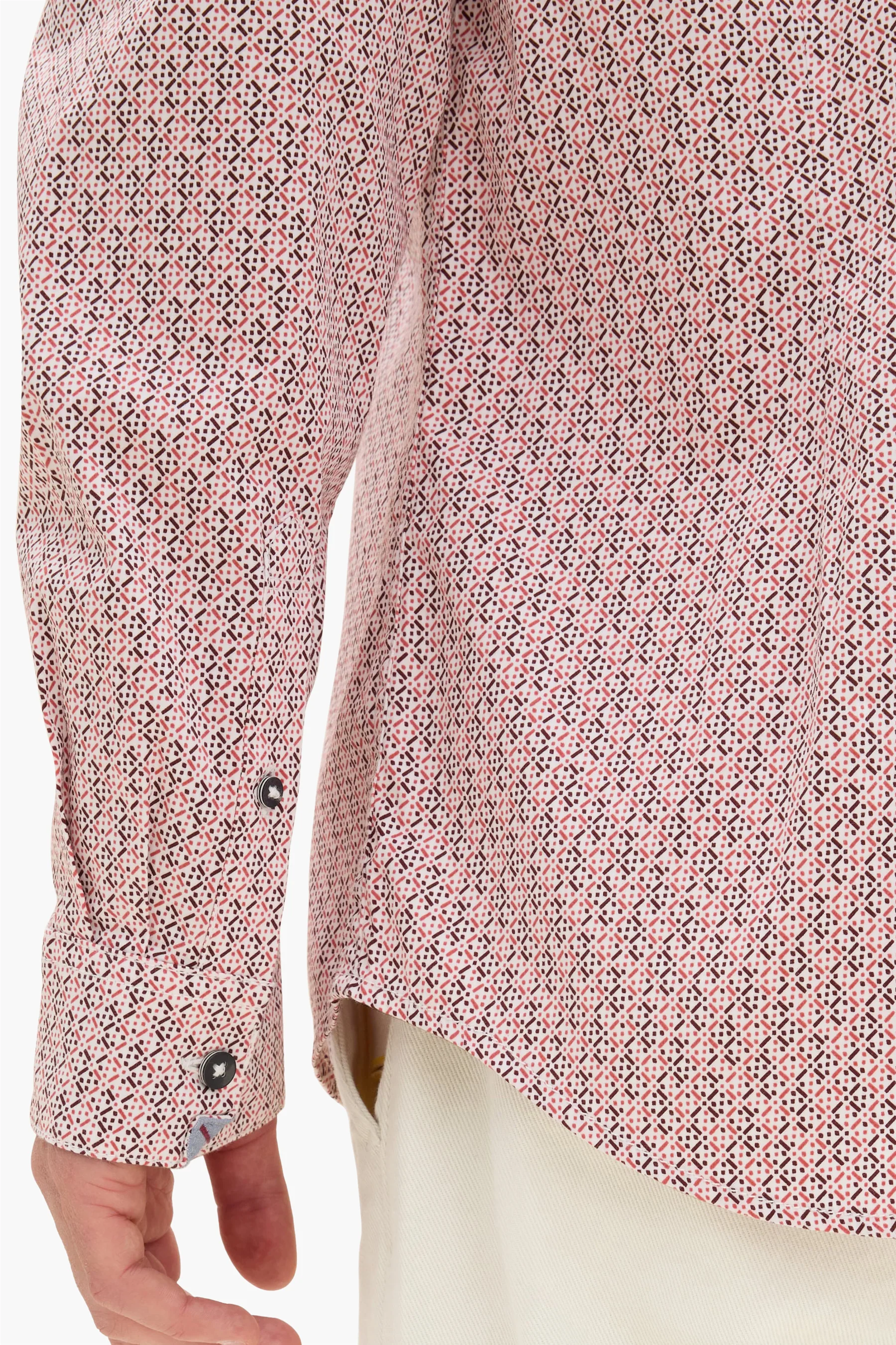 Hemd met lange mouwen - rood - Image 5