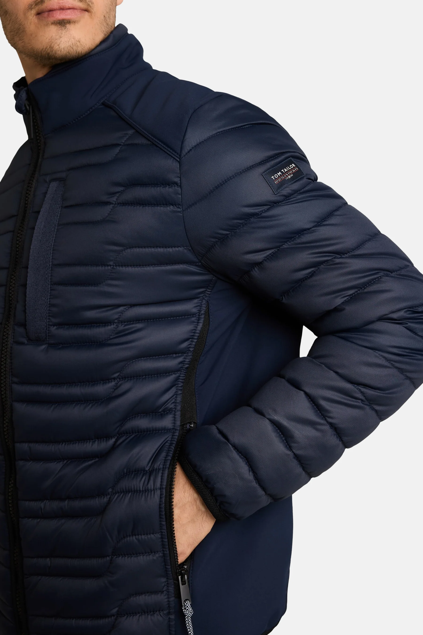 Korte jas - blauw - Image 4