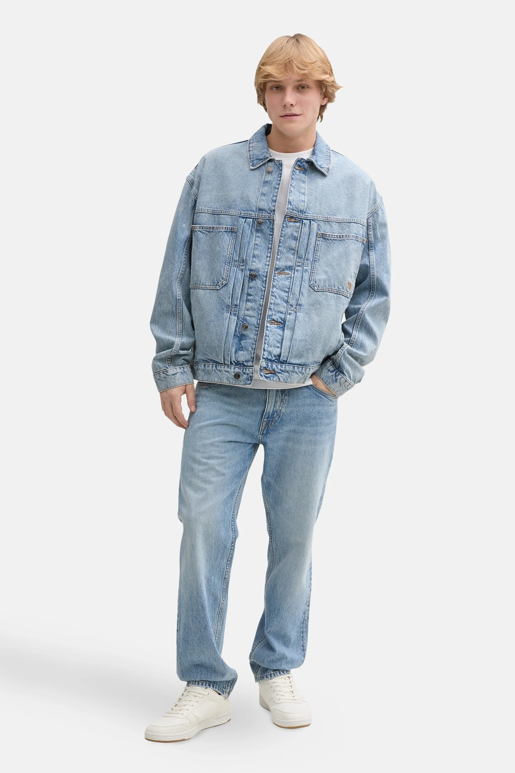 Jeansjas - light blue denim - Image 2