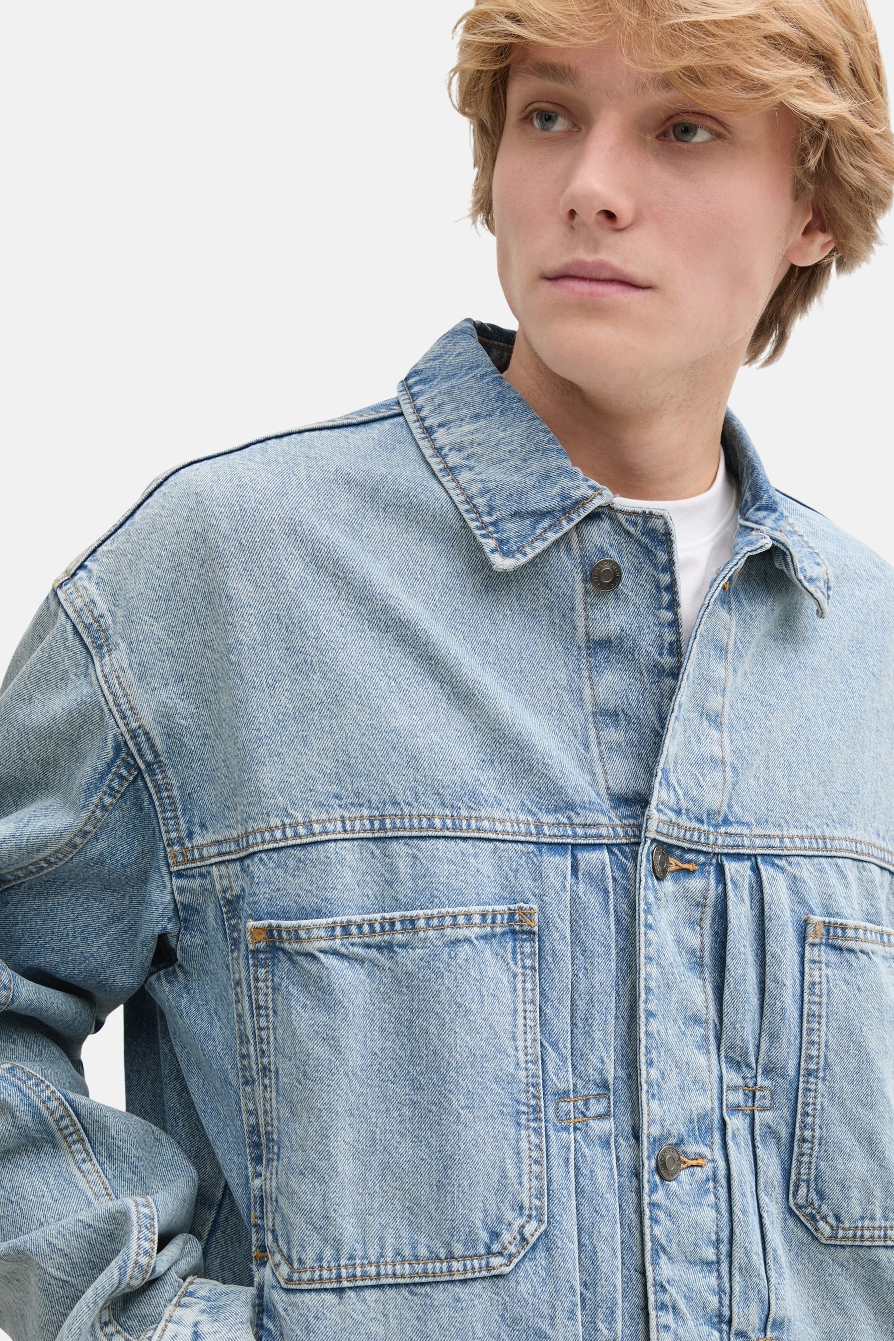 Jeansjas - light blue denim - Image 4