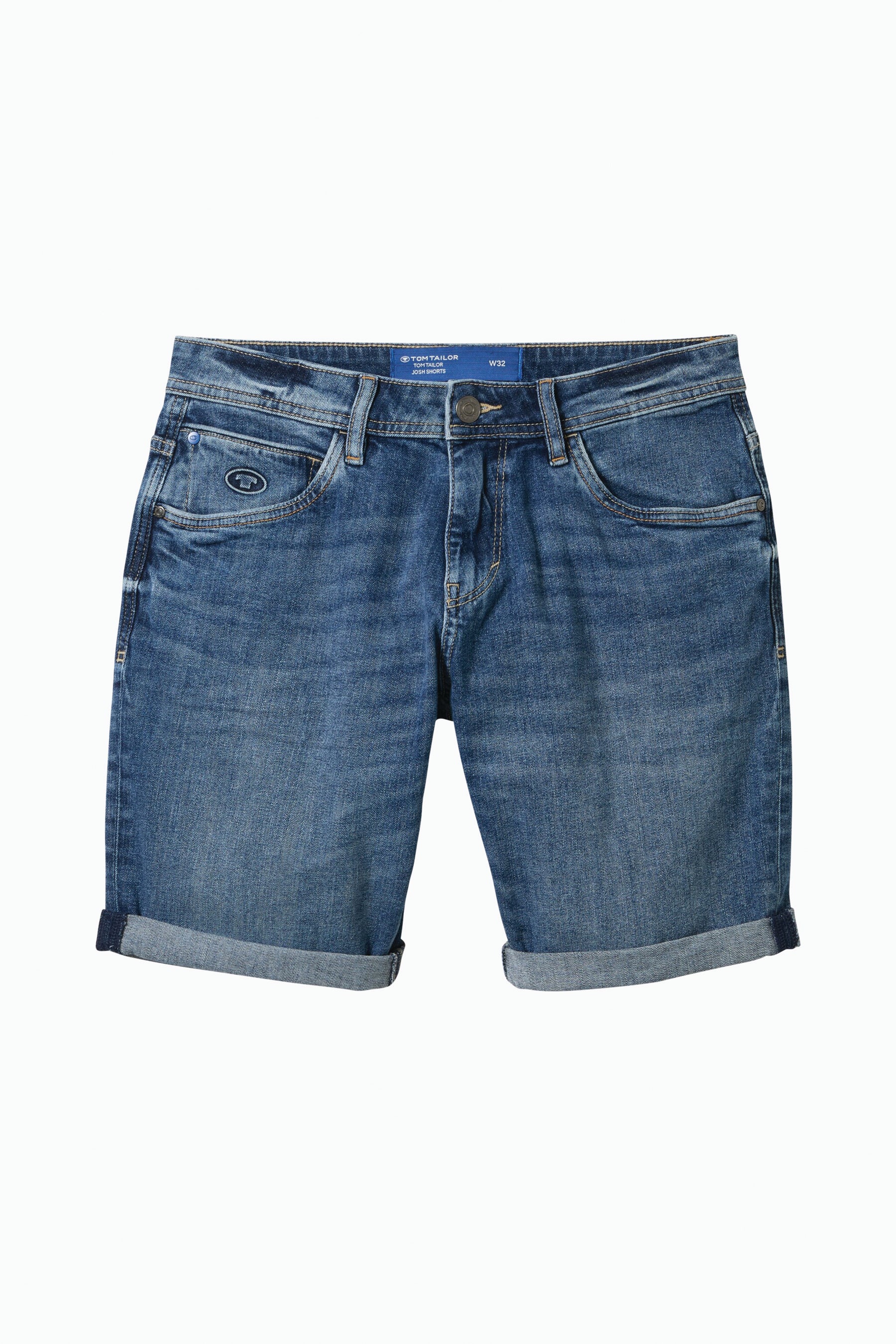 Short - dark blue denim - Image 6