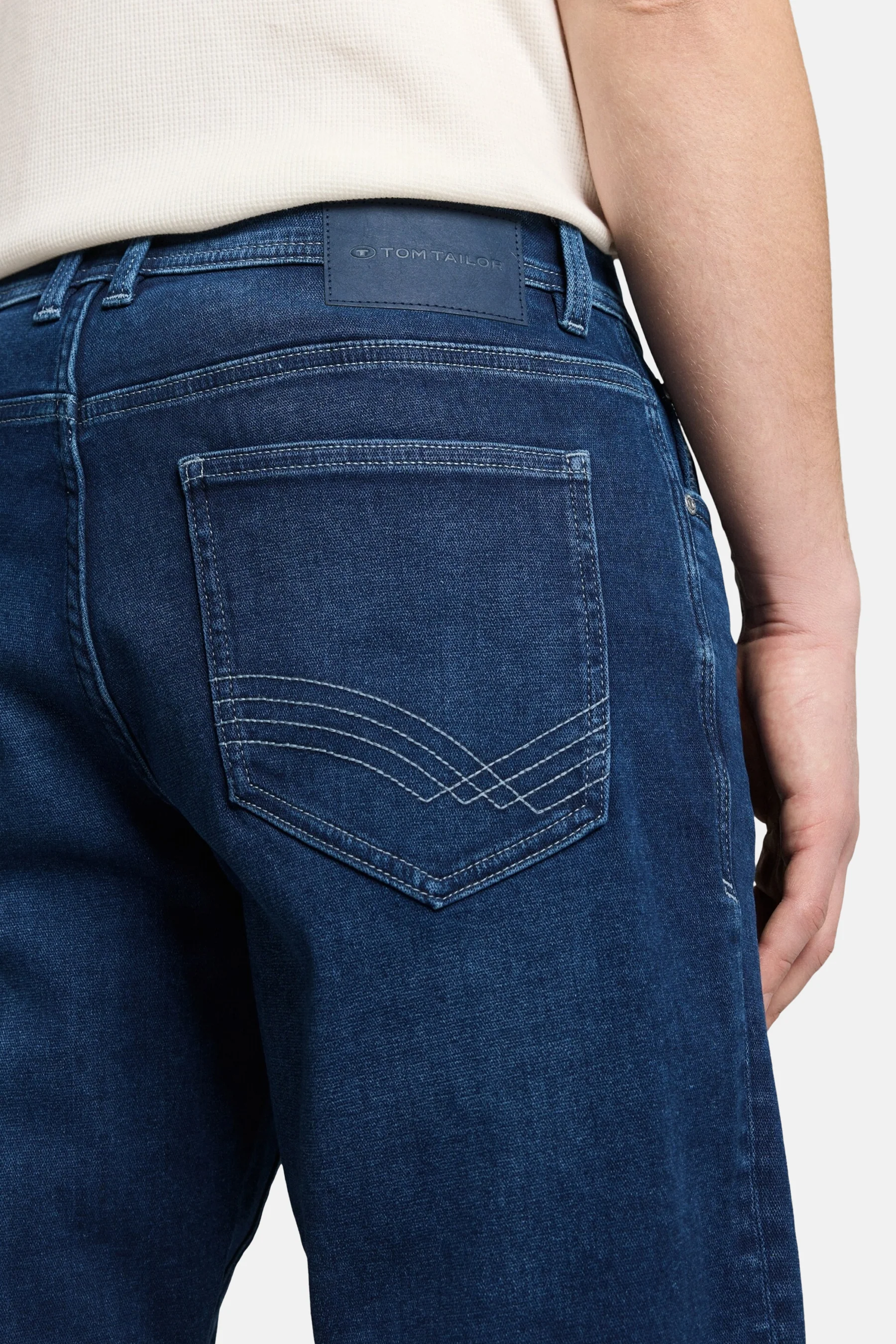 Jeansshort dark blue denim - TOM TAILOR - Image 4
