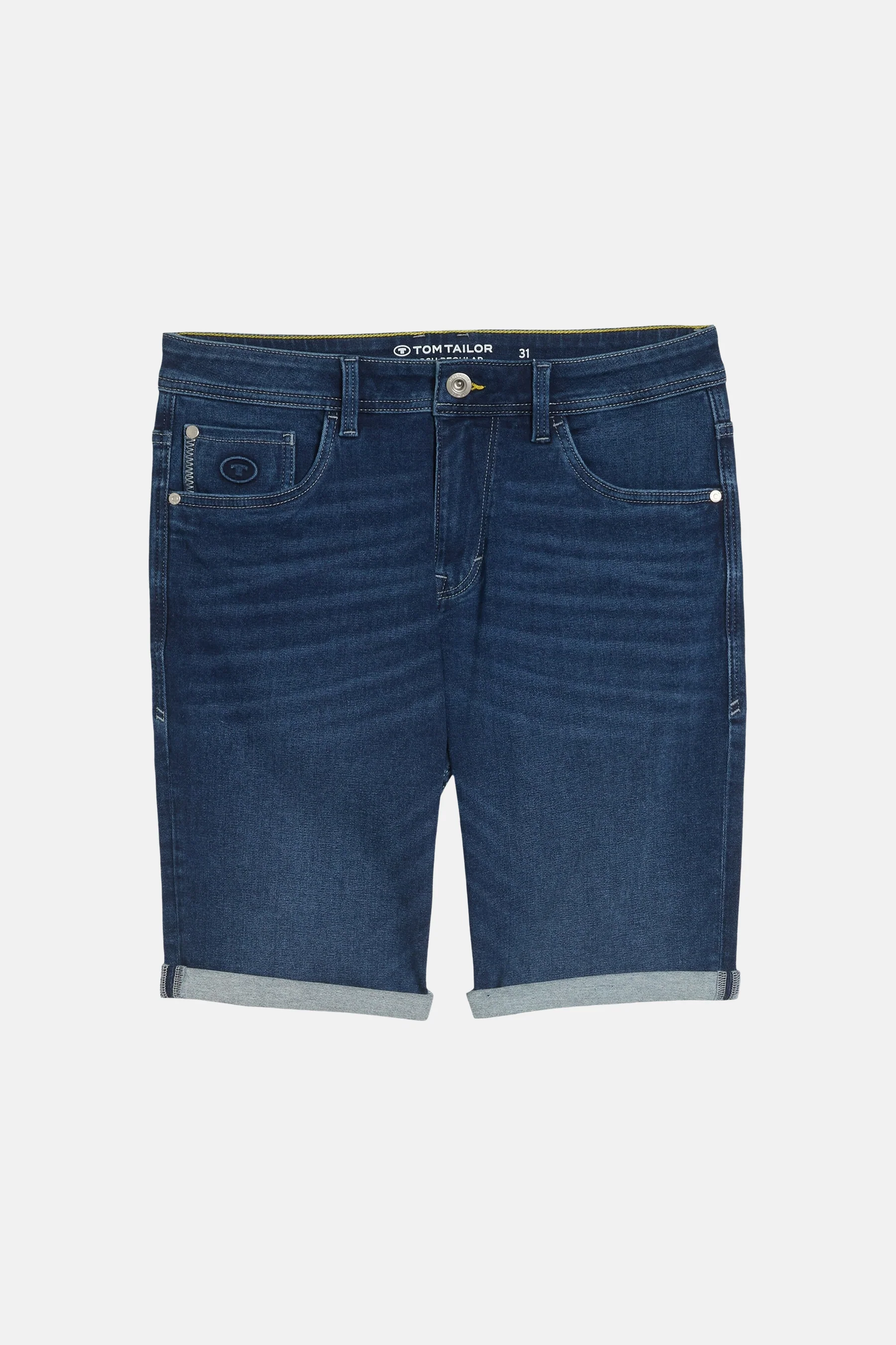 Jeansshort dark blue denim - TOM TAILOR - Image 5
