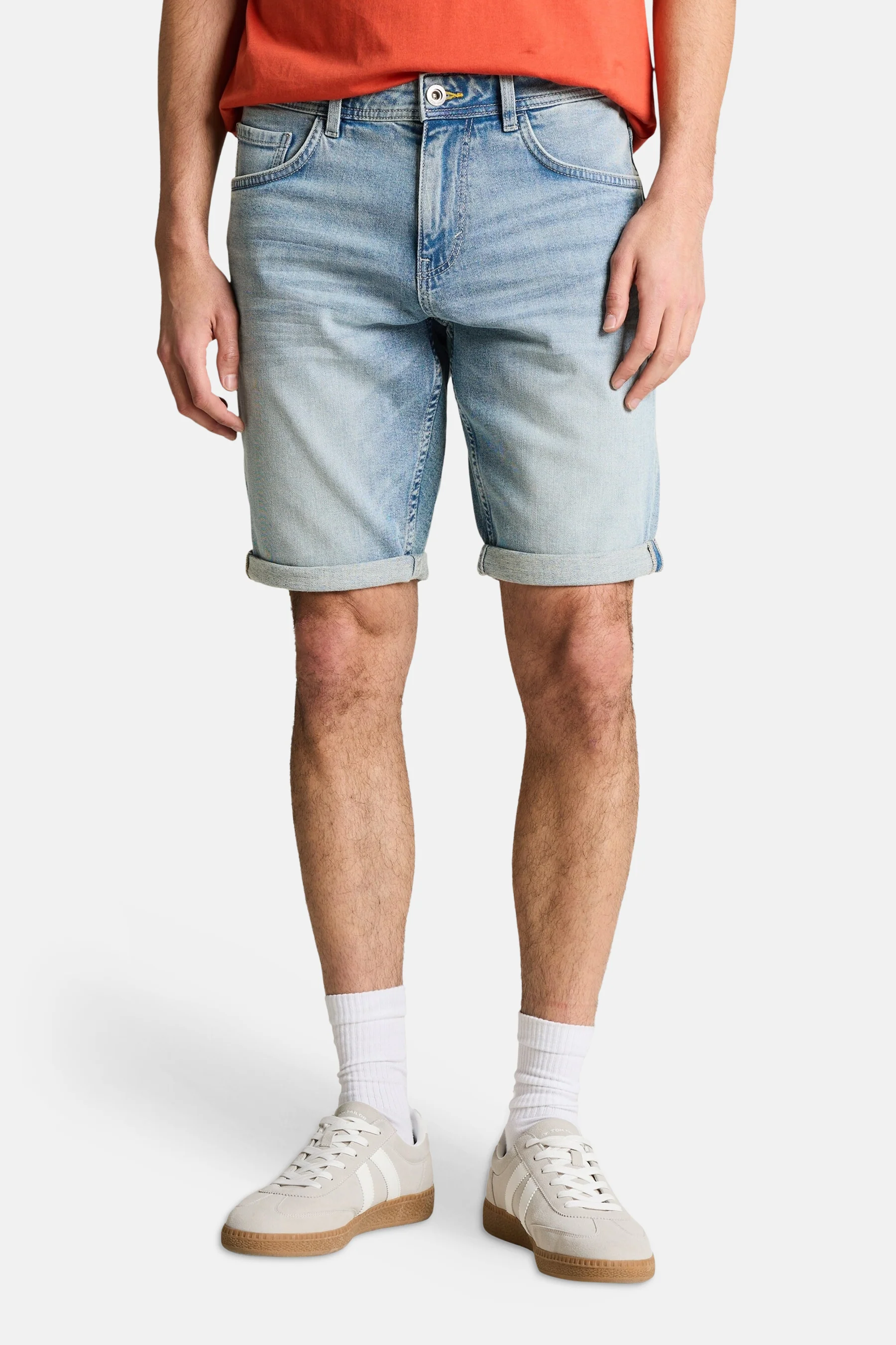 Jeansshort light blue denim - TOM TAILOR