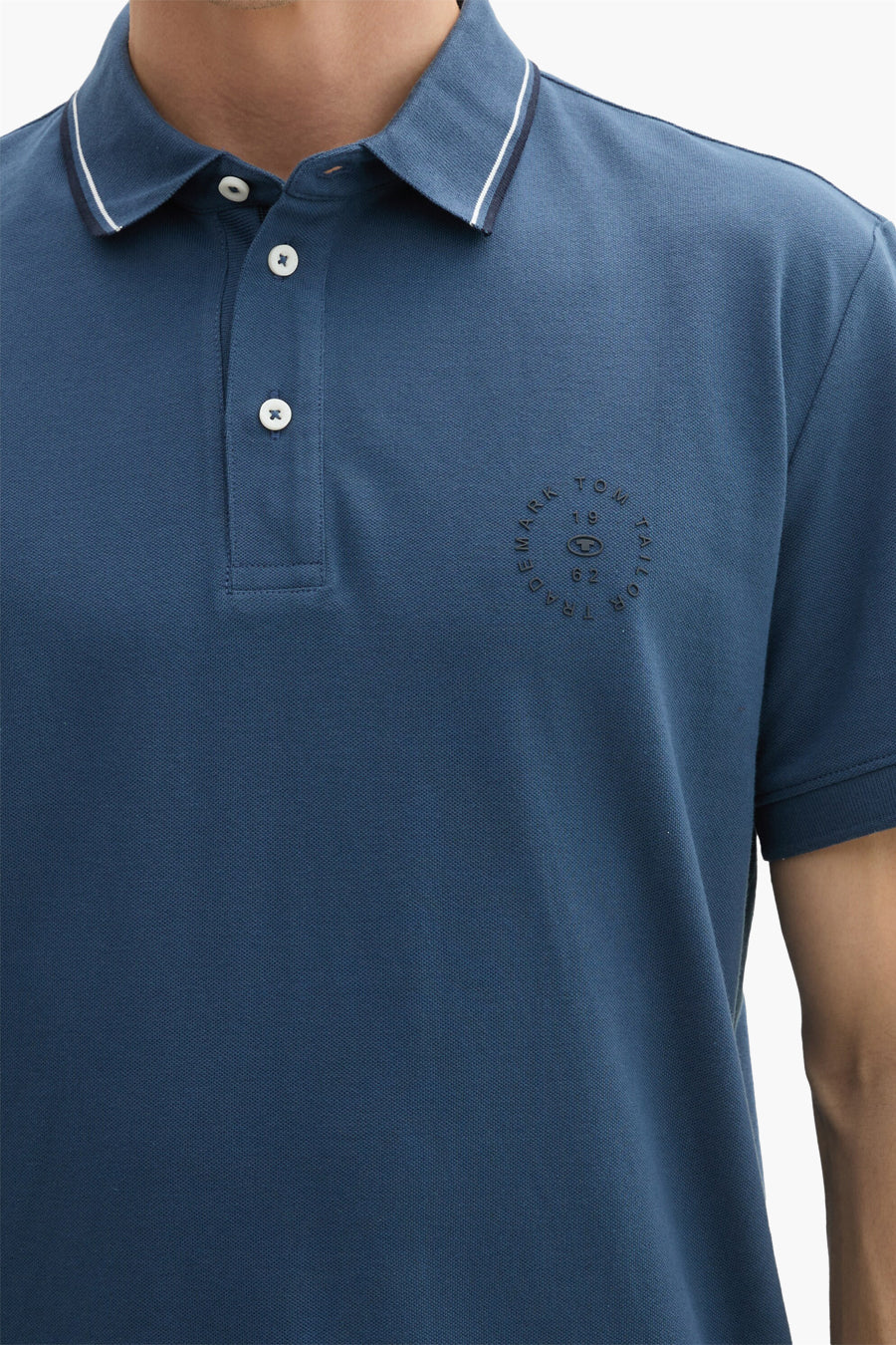 Polo met korte mouwen - blauw - Image 5