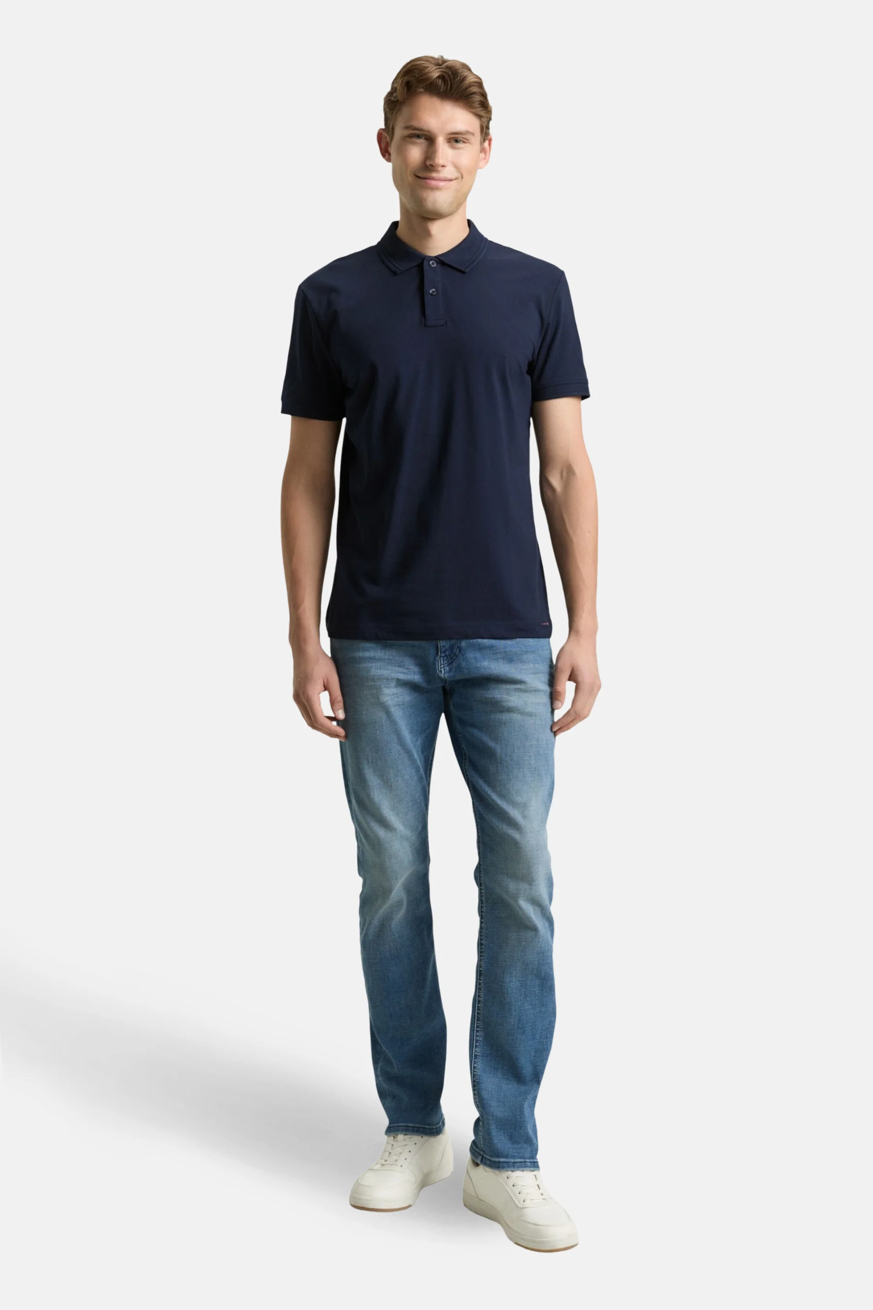 Polo met korte mouwen - blauw - Image 2