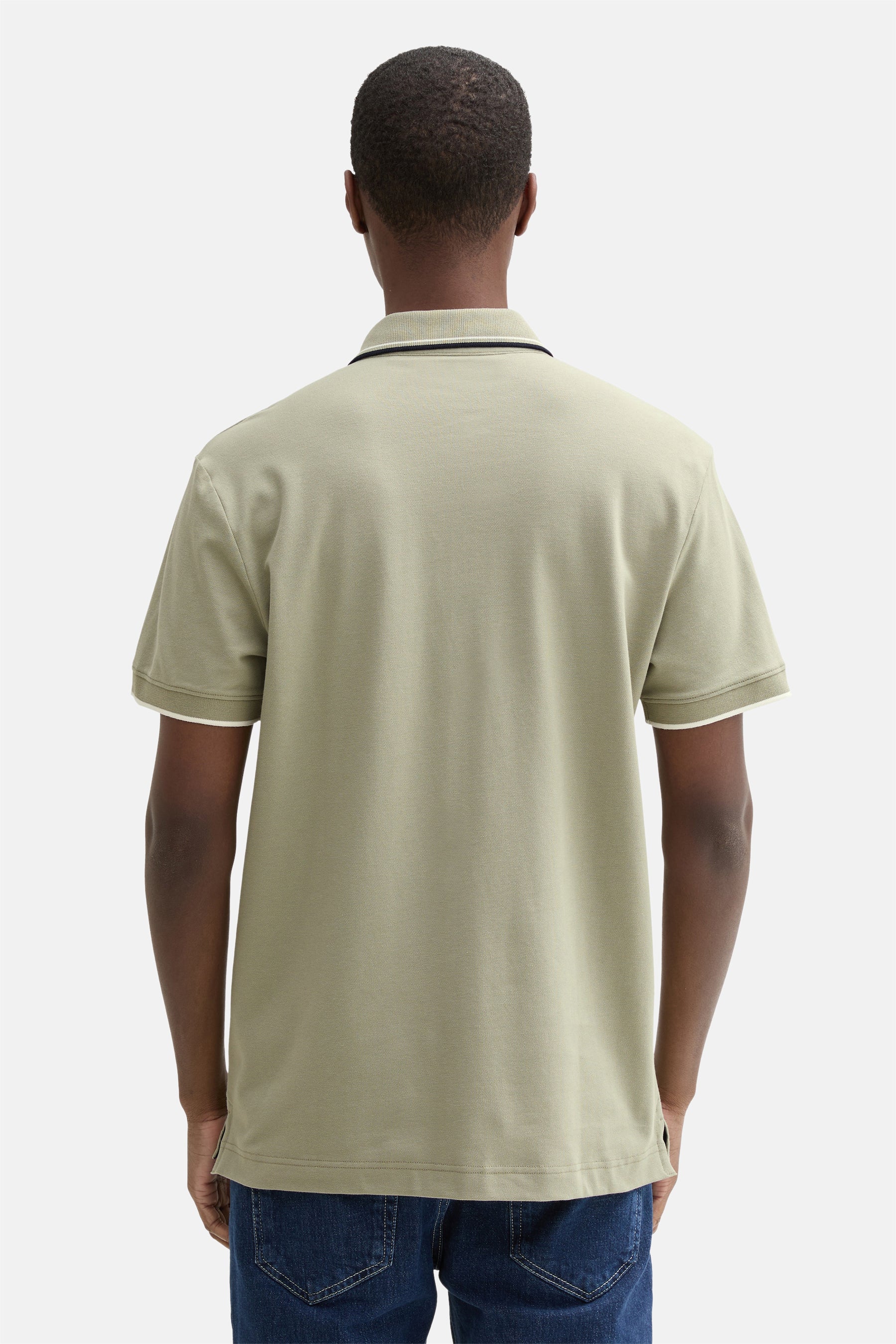 Polo met korte mouwen - groen - Image 3