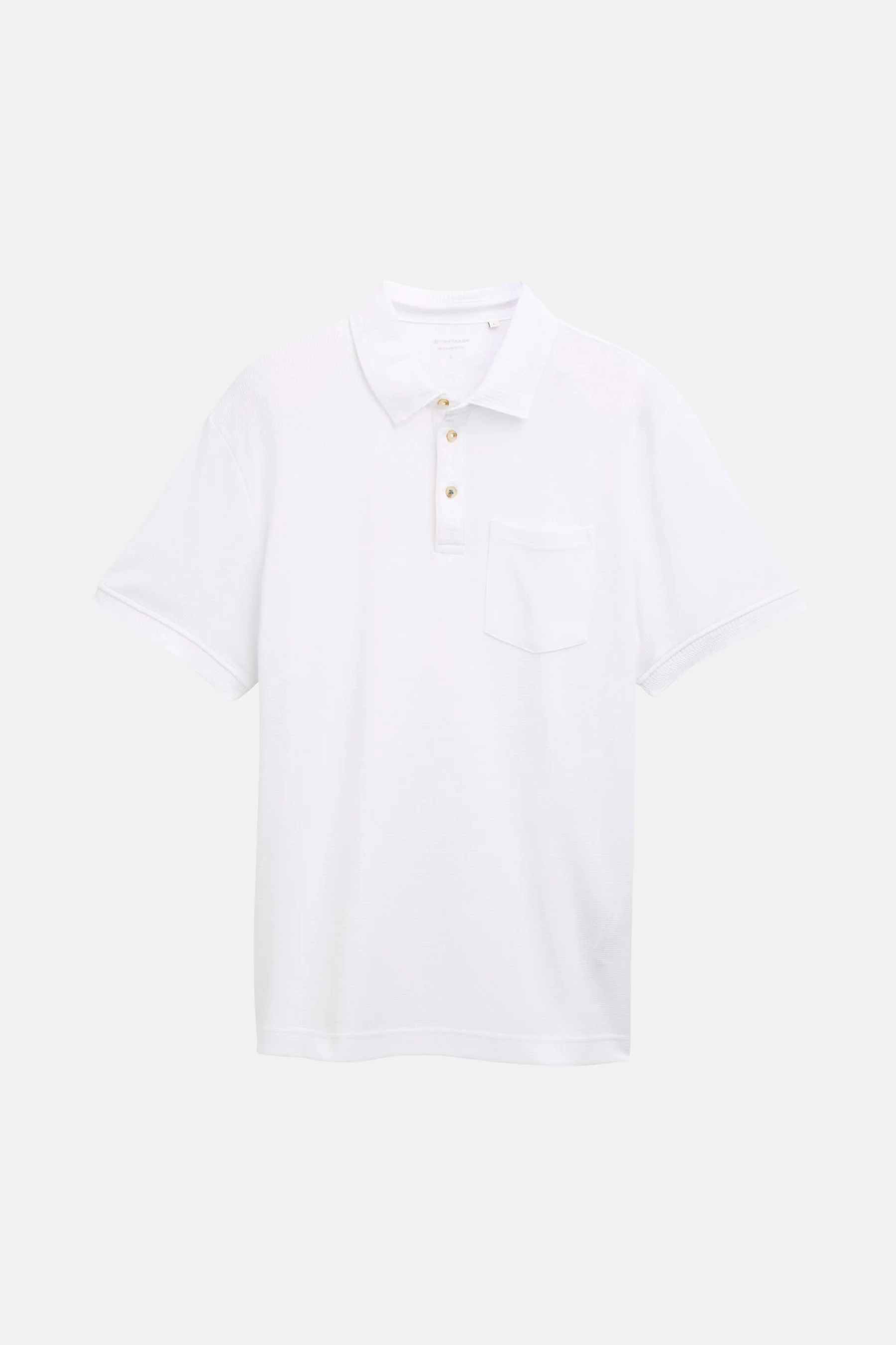 Polo met korte mouwen - wit